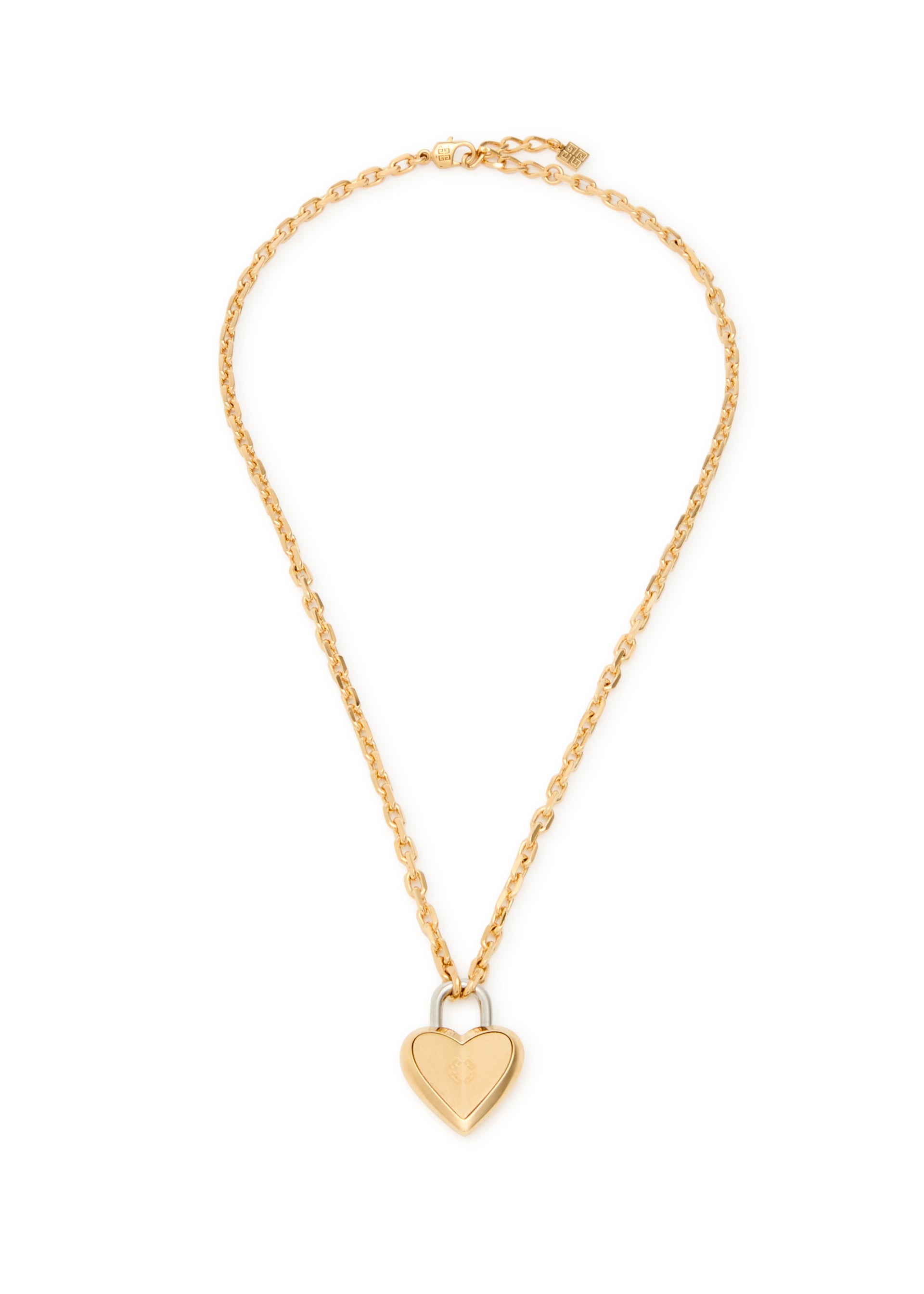 Heart Lock chain necklace