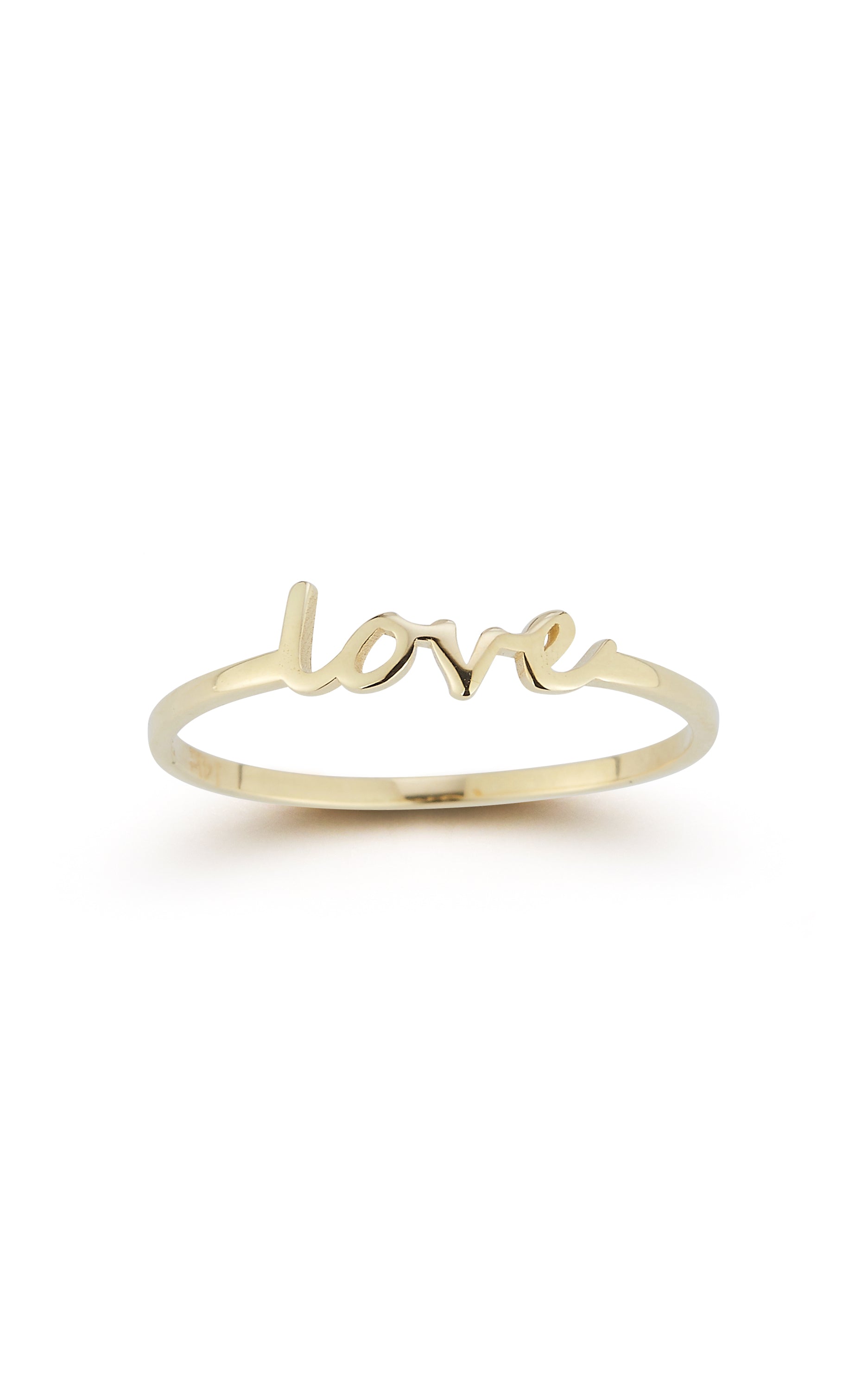 14K Gold Love Ring