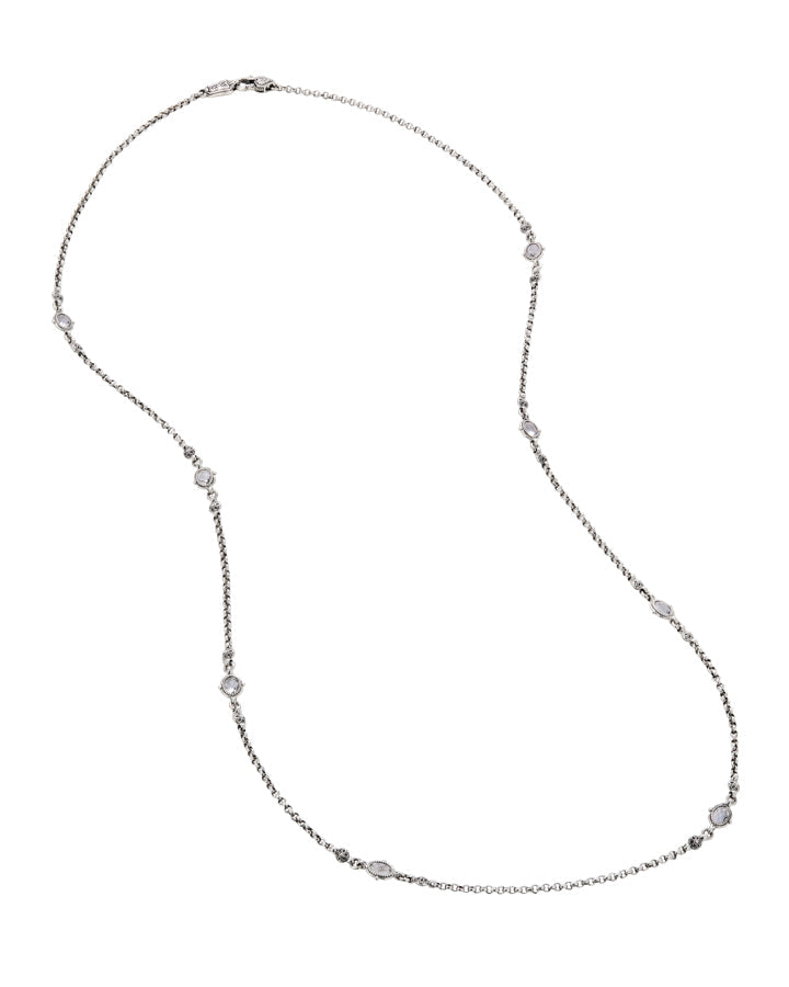 Konstantino Pythia Sterling Silver & Crystal Necklace