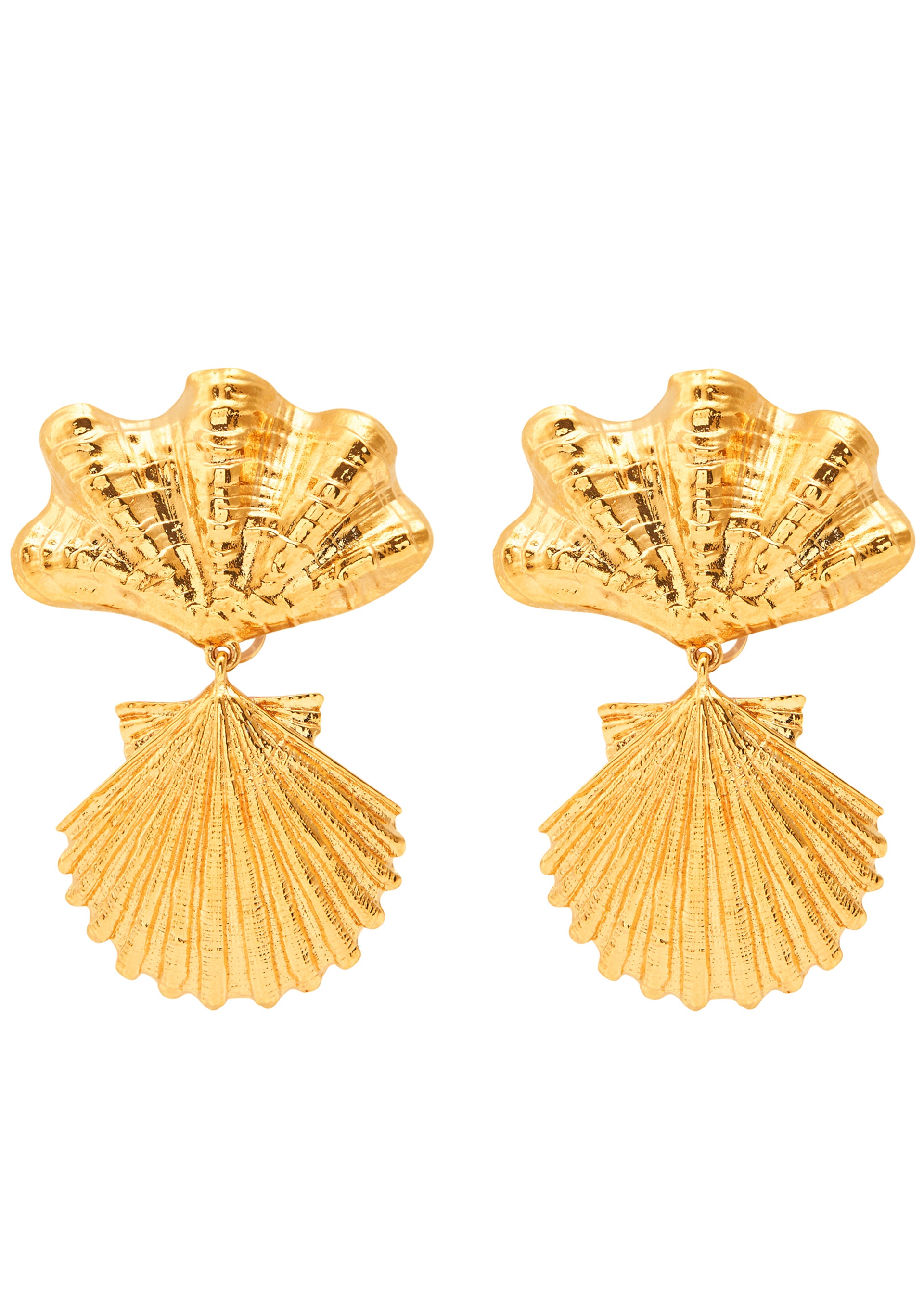 The Chloé Shells drop earrings