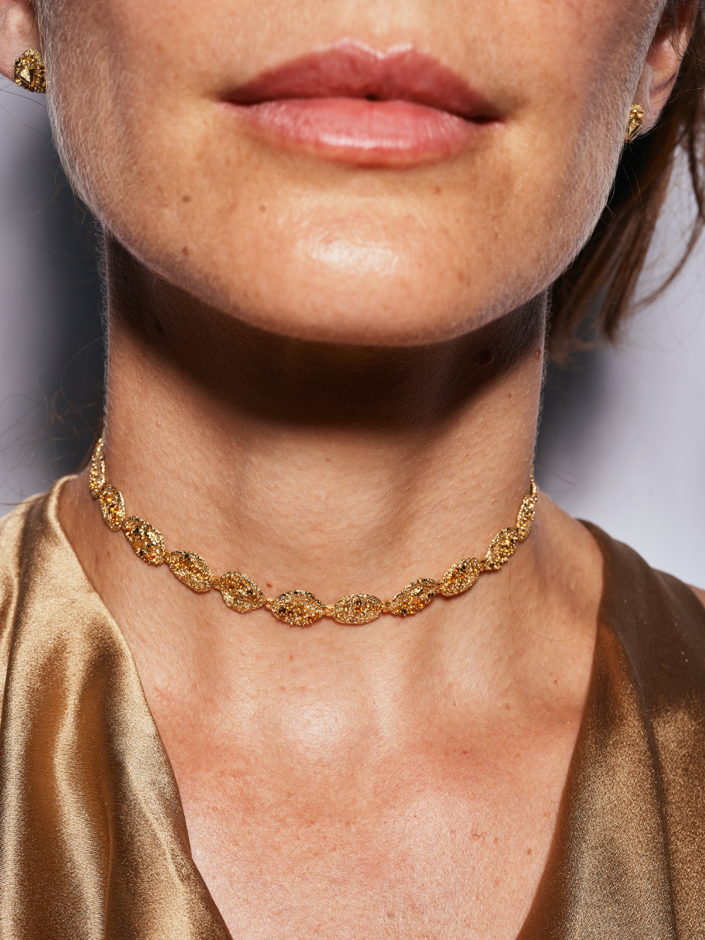 18K Pavé Choker