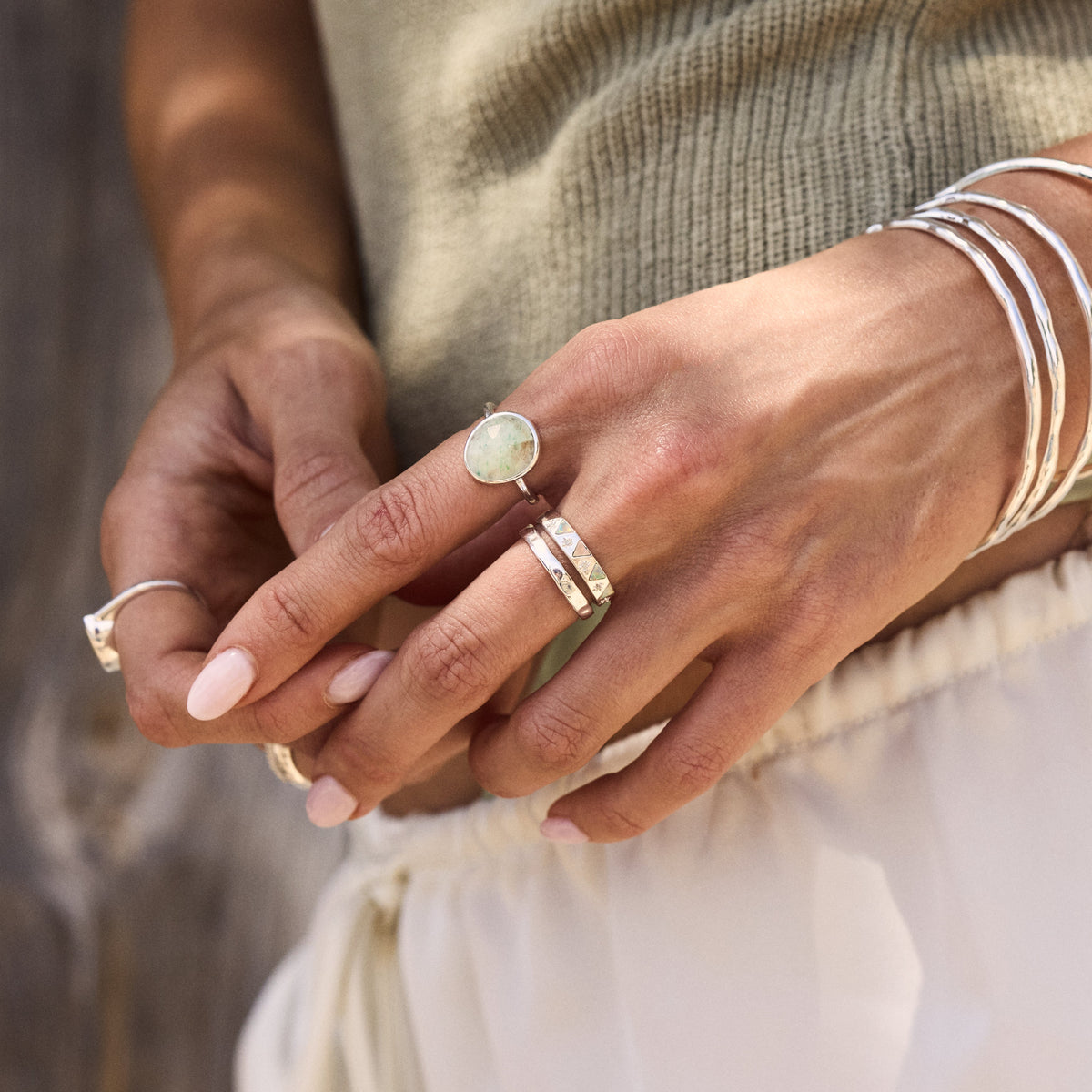 Talia Grapolite Ring
