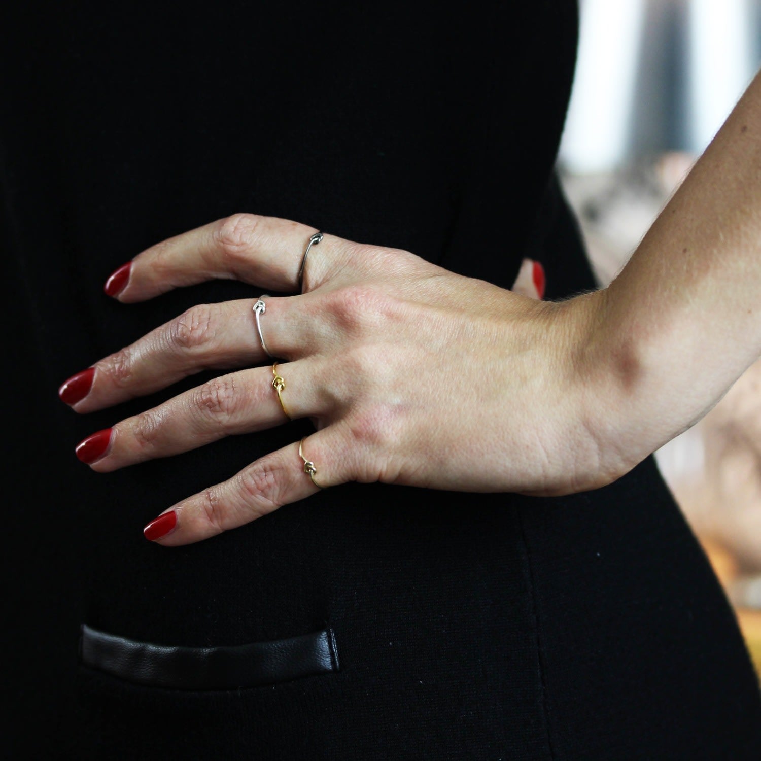 Love Knot Ring - Gold Vermeil