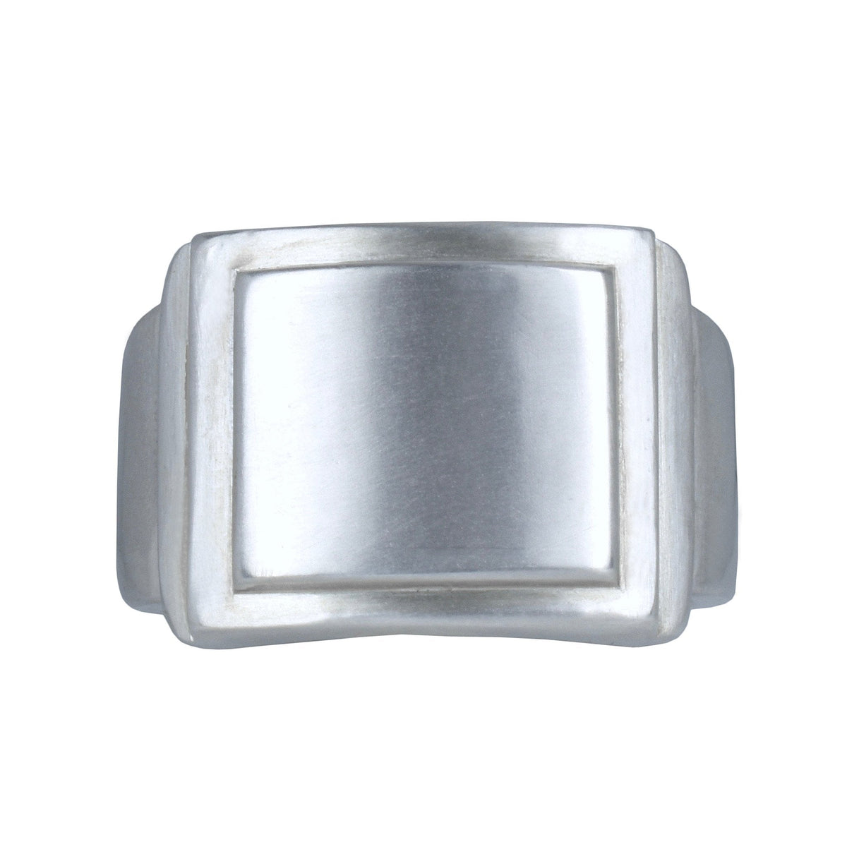 Step signet ring - ready to ship in size 9