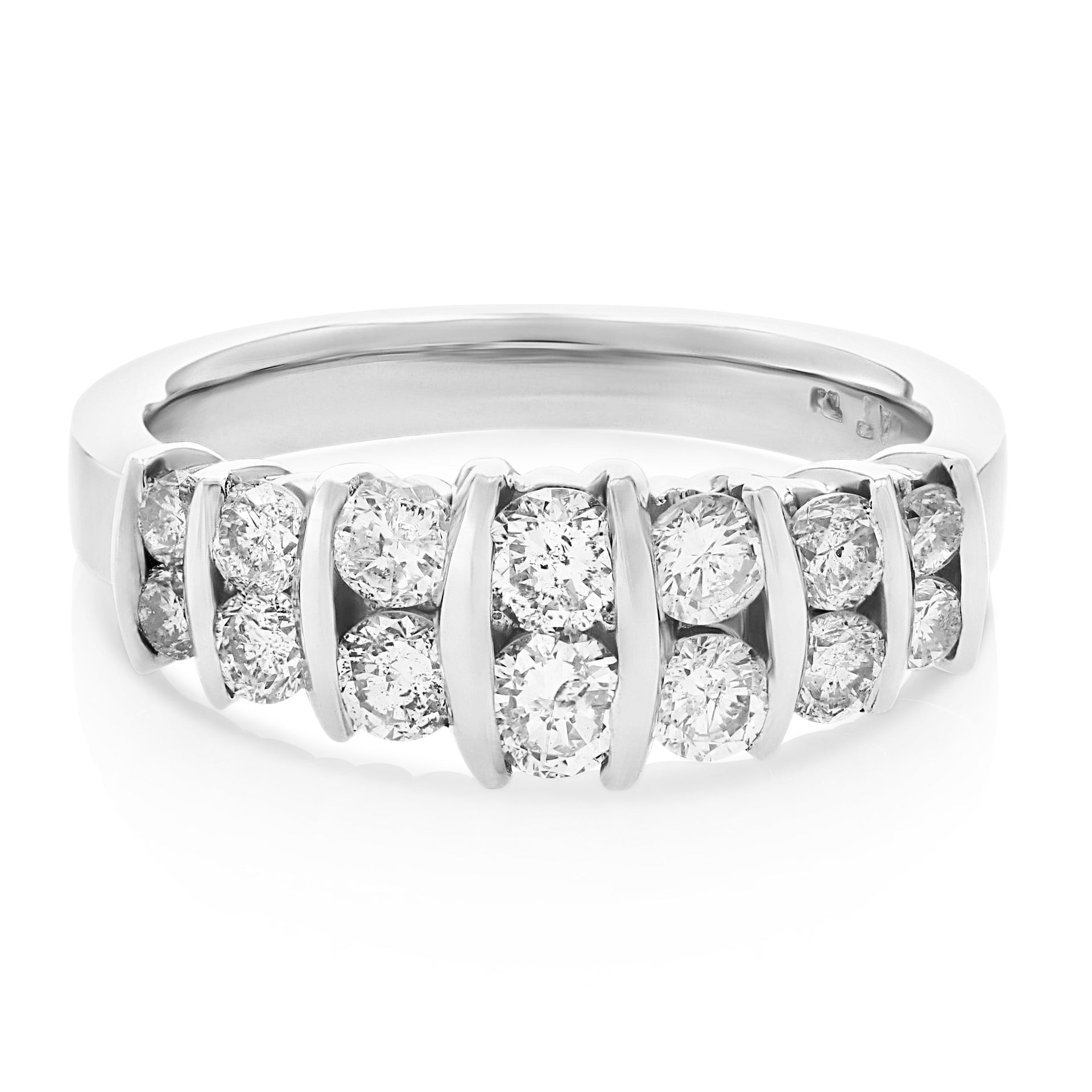 1 cttw Diamond Ring Platinum