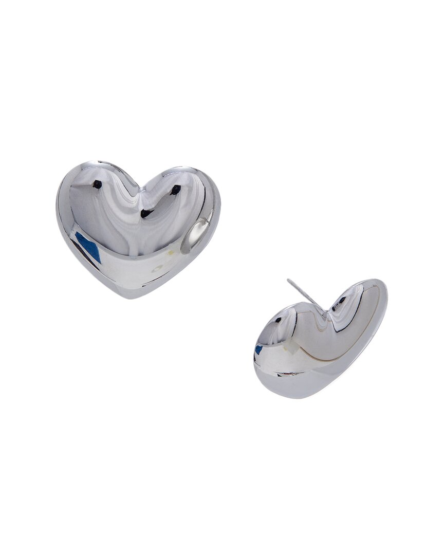 Dannijo Oversized Puffy Heart Studs
