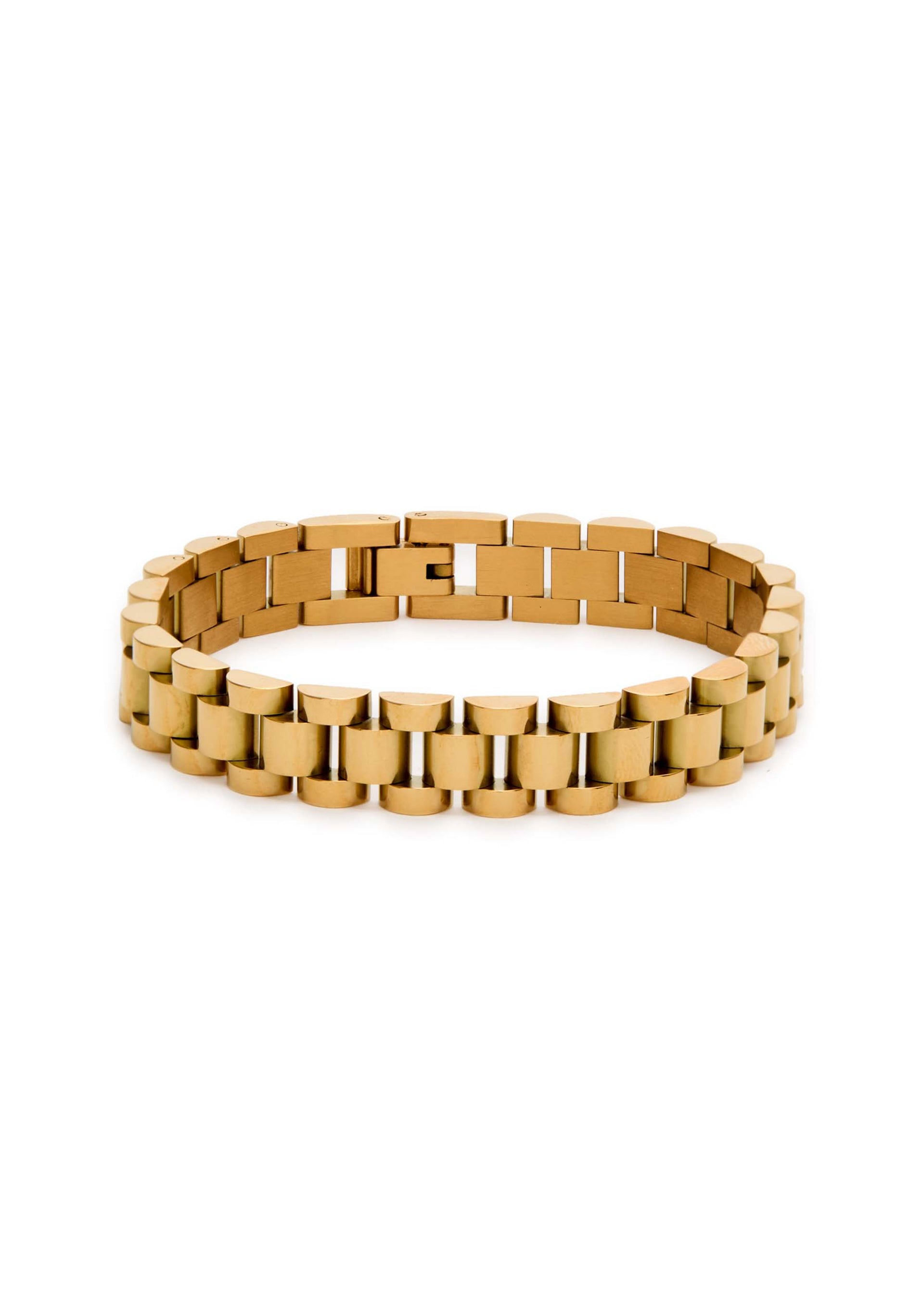 Chain 18kt gold-plated bracelet