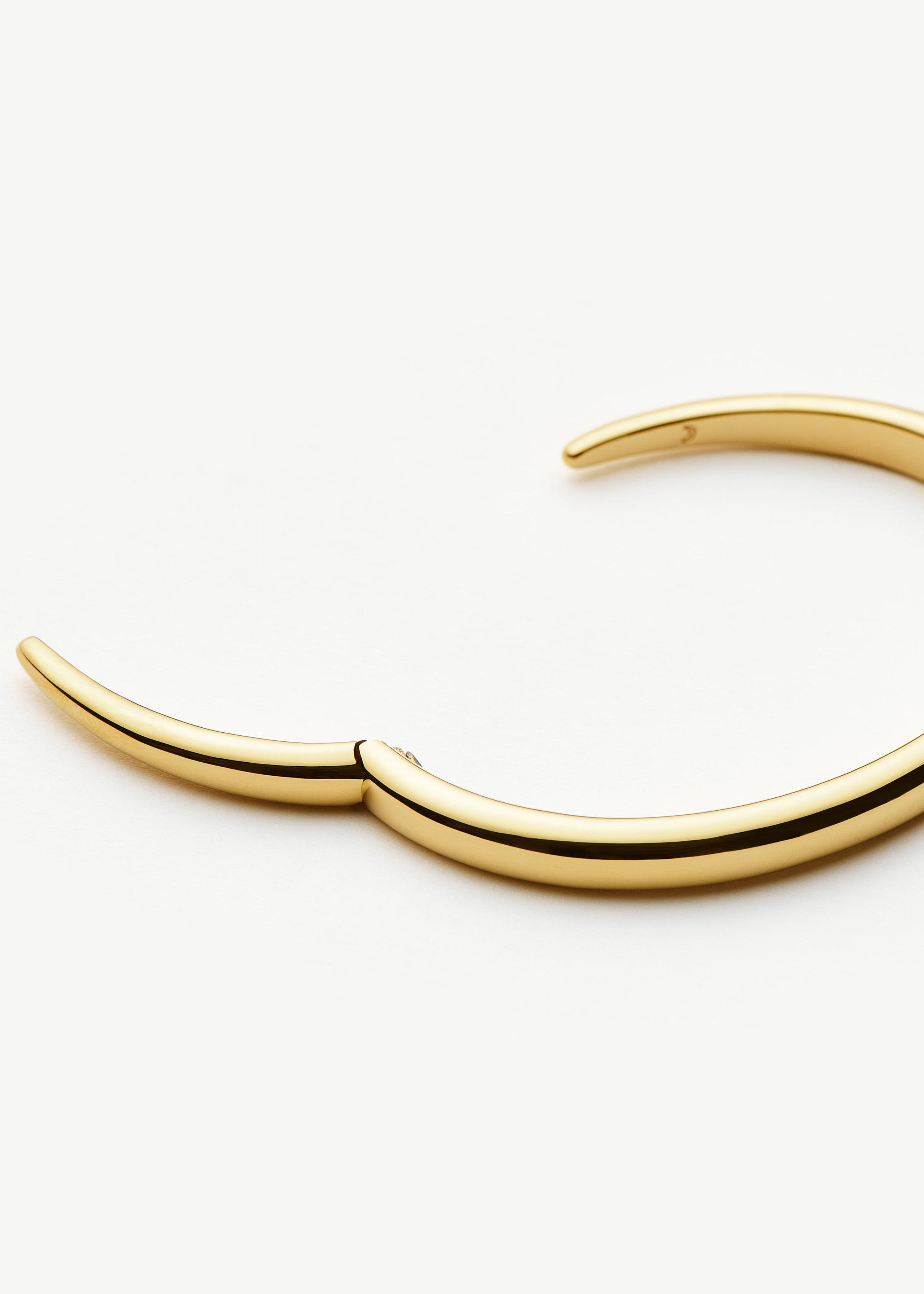 Claw 18kt gold-plated bracelet