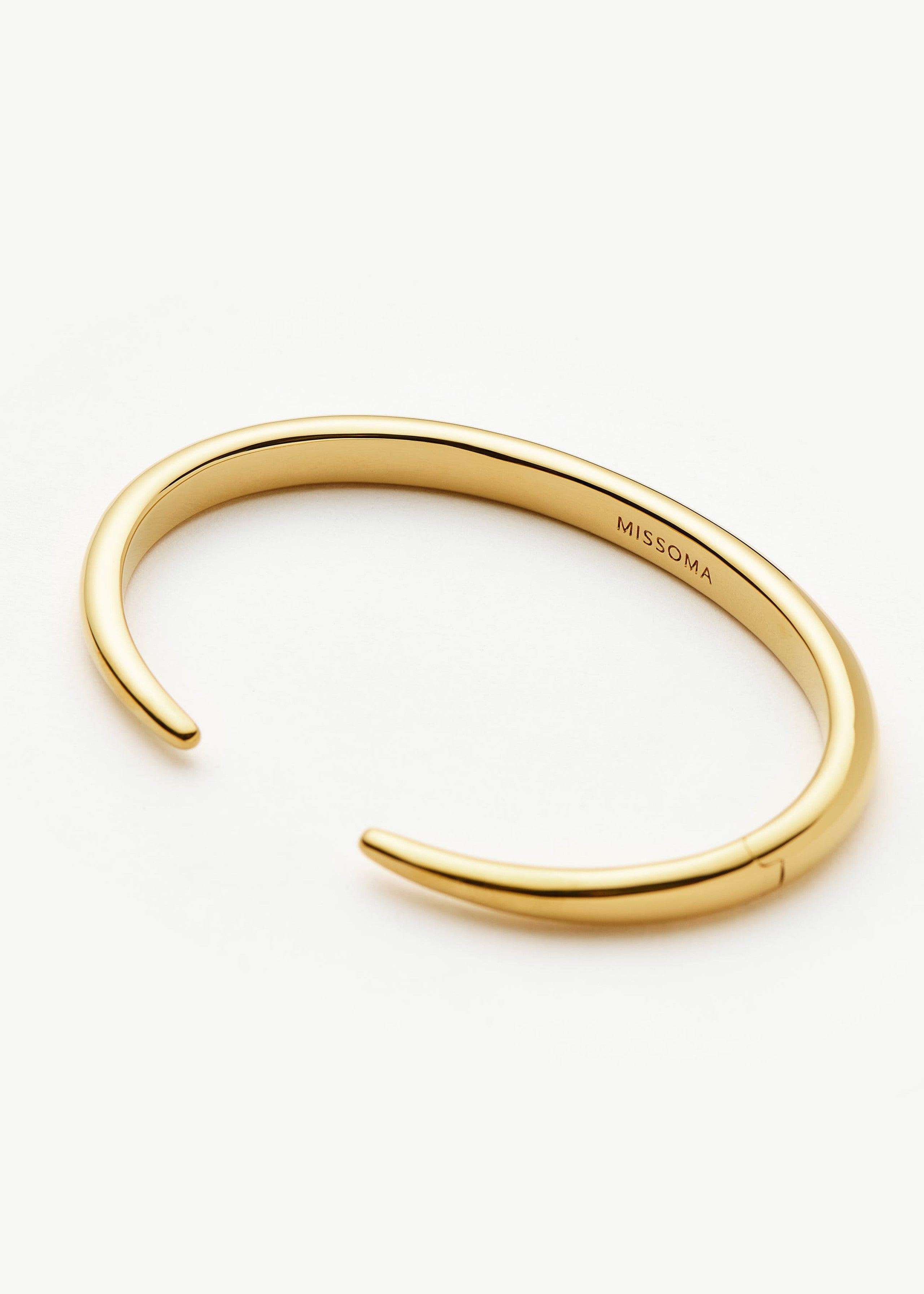 Claw 18kt gold-plated bracelet