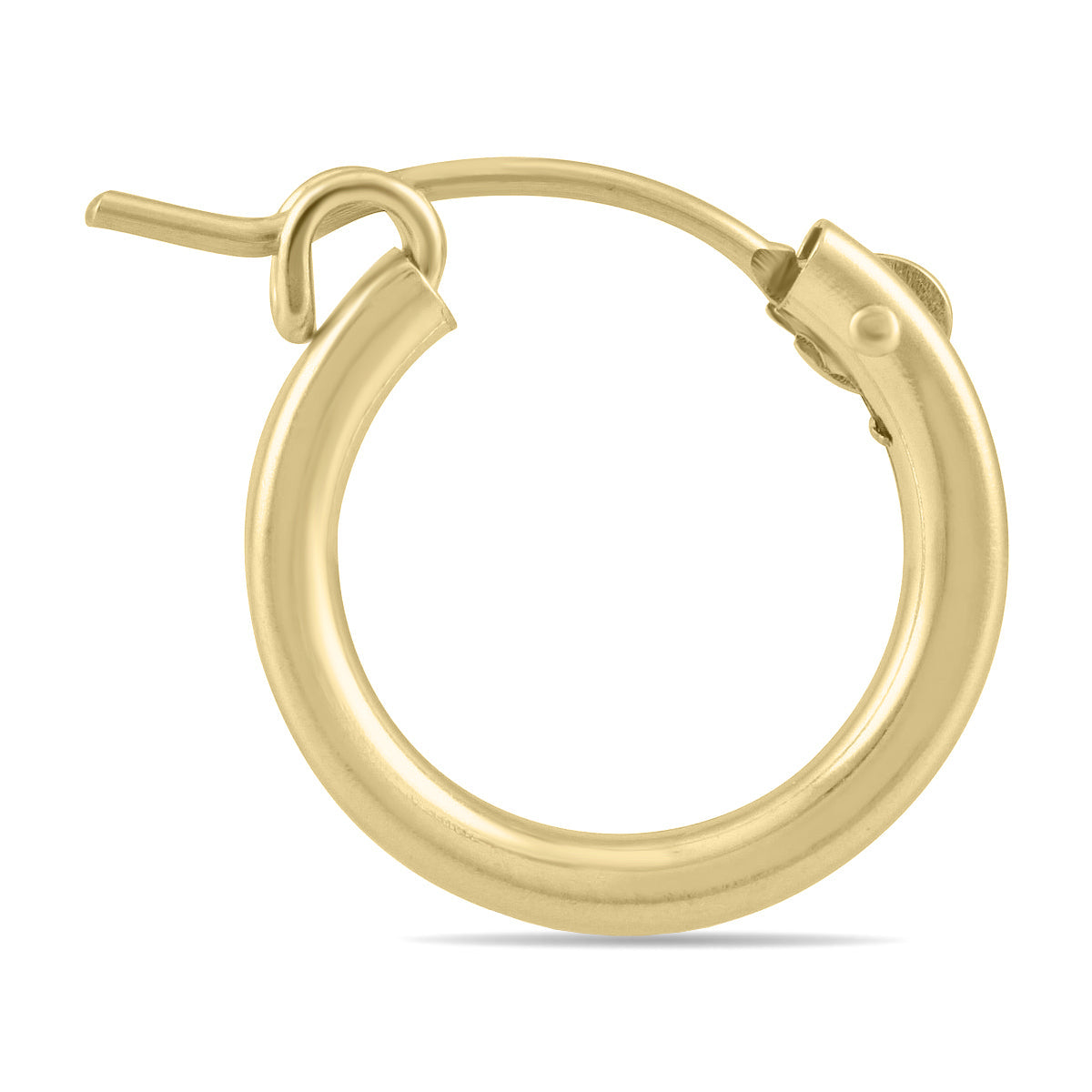 14K Filled Hoop Earrings 12Mm
