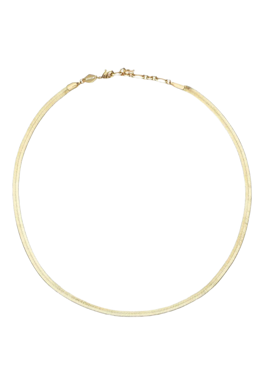 Snake Charmer Necklace In Gold