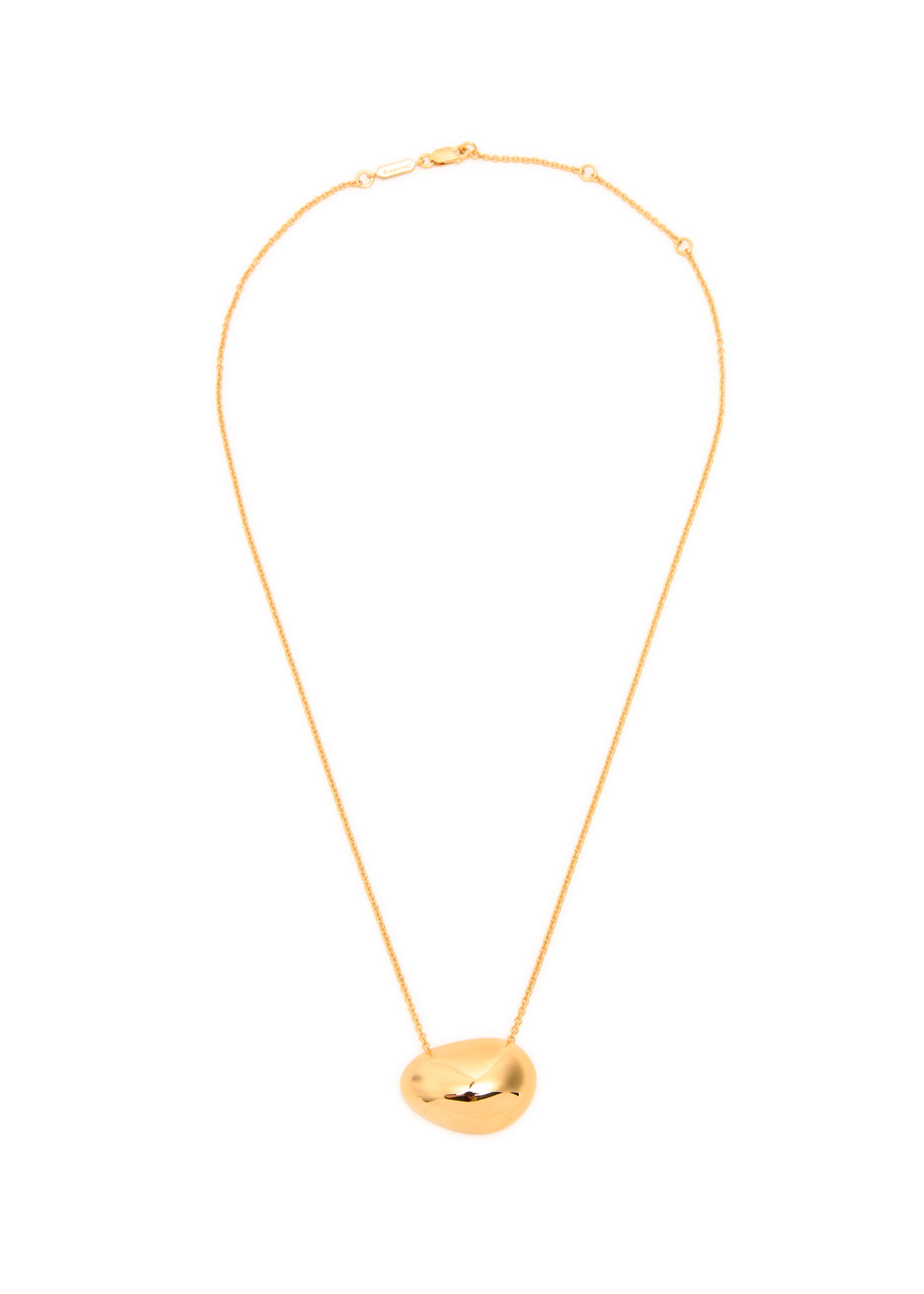 Pebble 14kt gold vermeil necklace