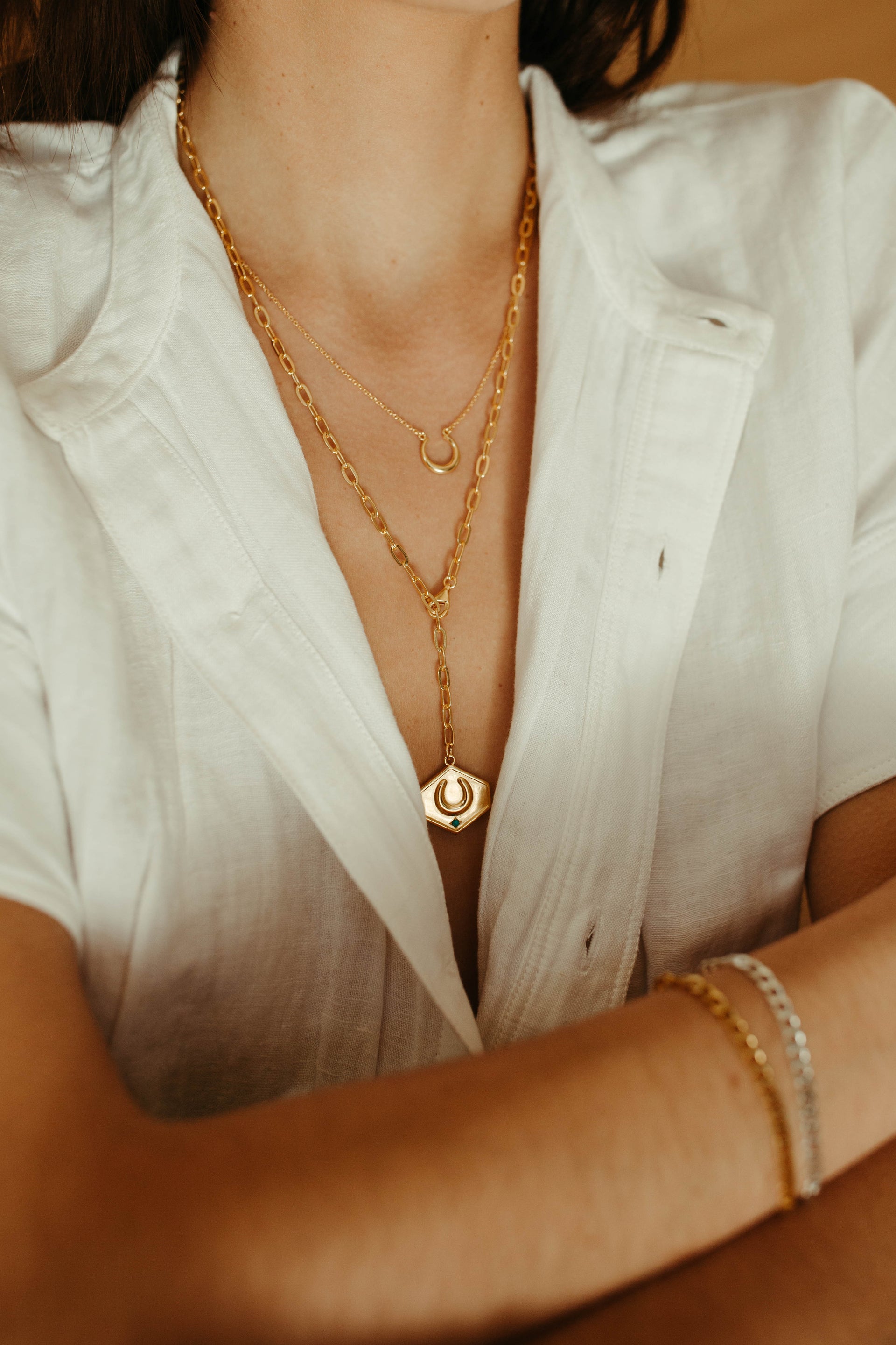 Lady Luck Necklace - Gold