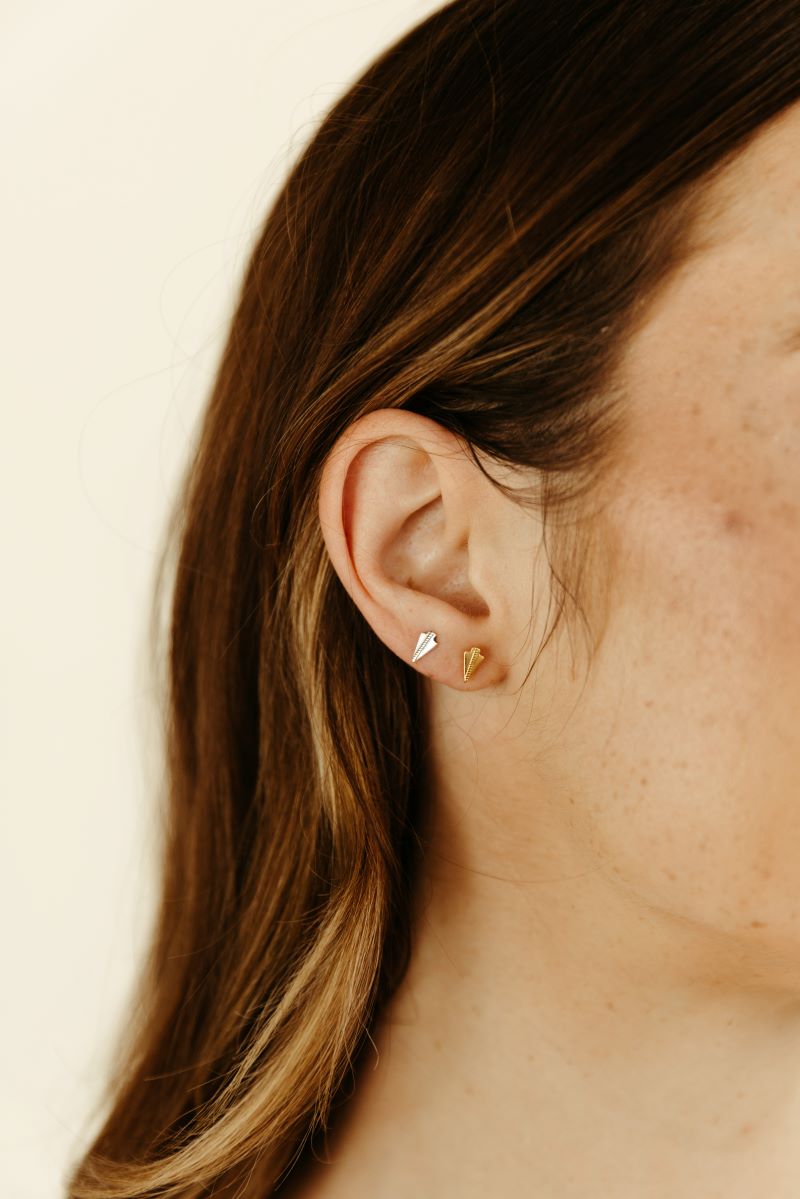 Tailgate Earrings - 14K Gold