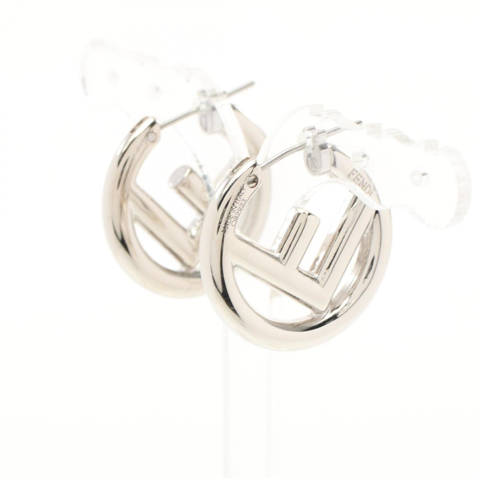 Fendi Stainless Steel Stud Earrings