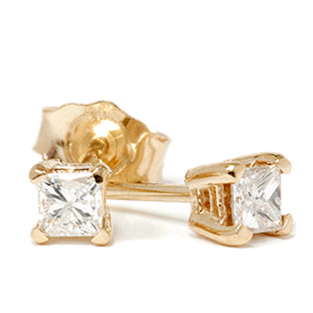 1/3ct Diamond Studs 14K Yellow Gold