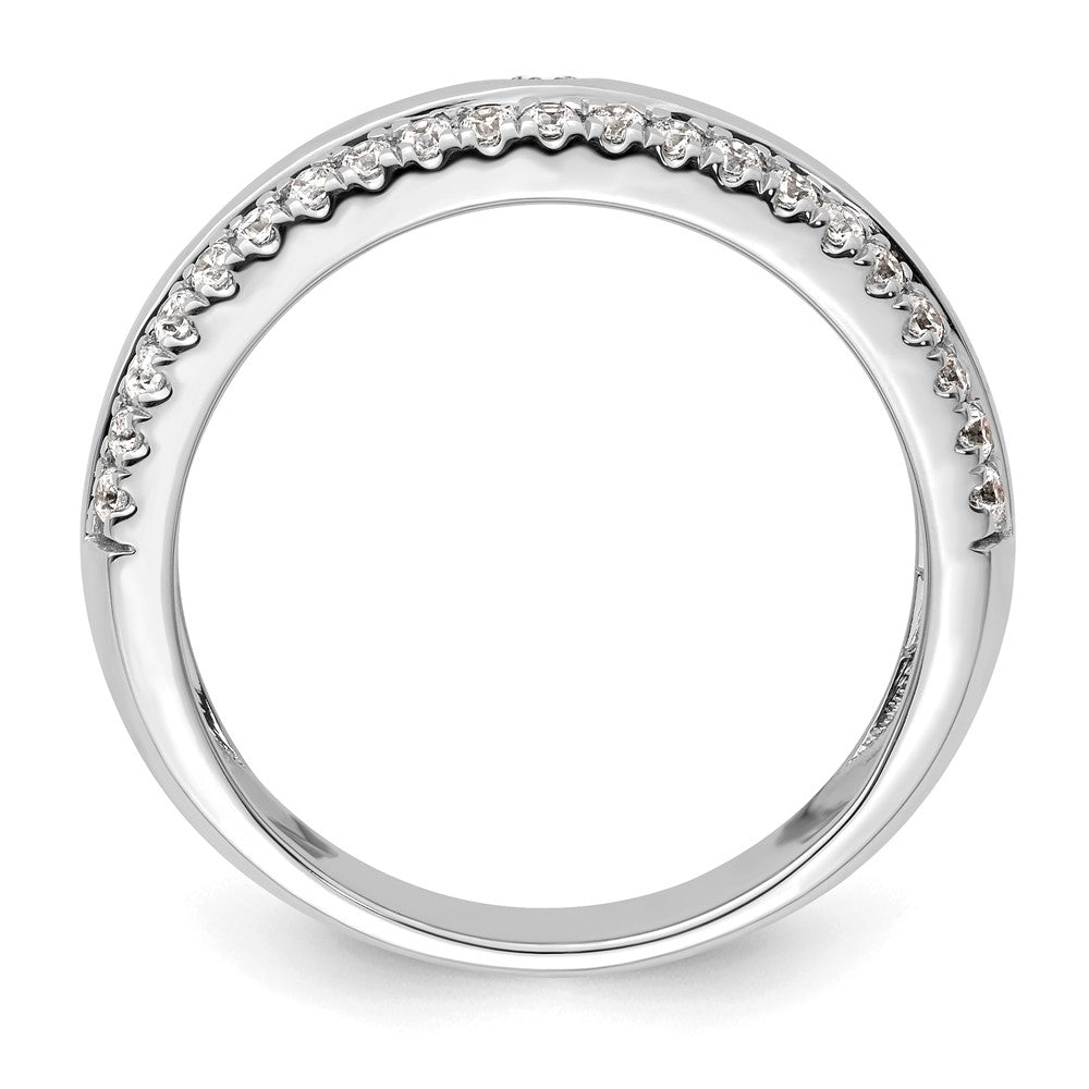 14k Gold Lab Grown Diamond Wedding Band Ring 1/2ct Clarity- VS Color- D-E