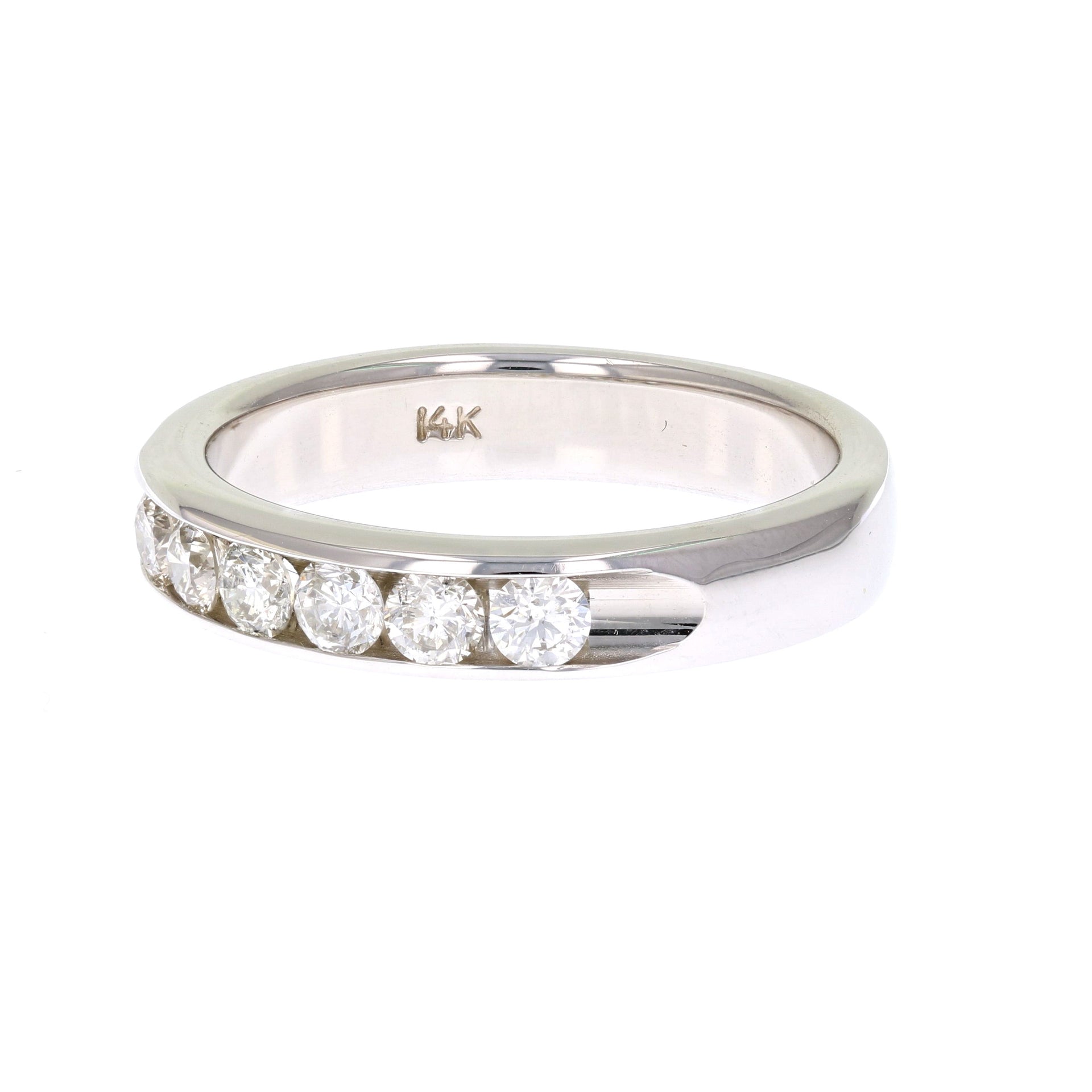 1/2 cttw SI2-I1 14K Gold Machine Set Diamond Band