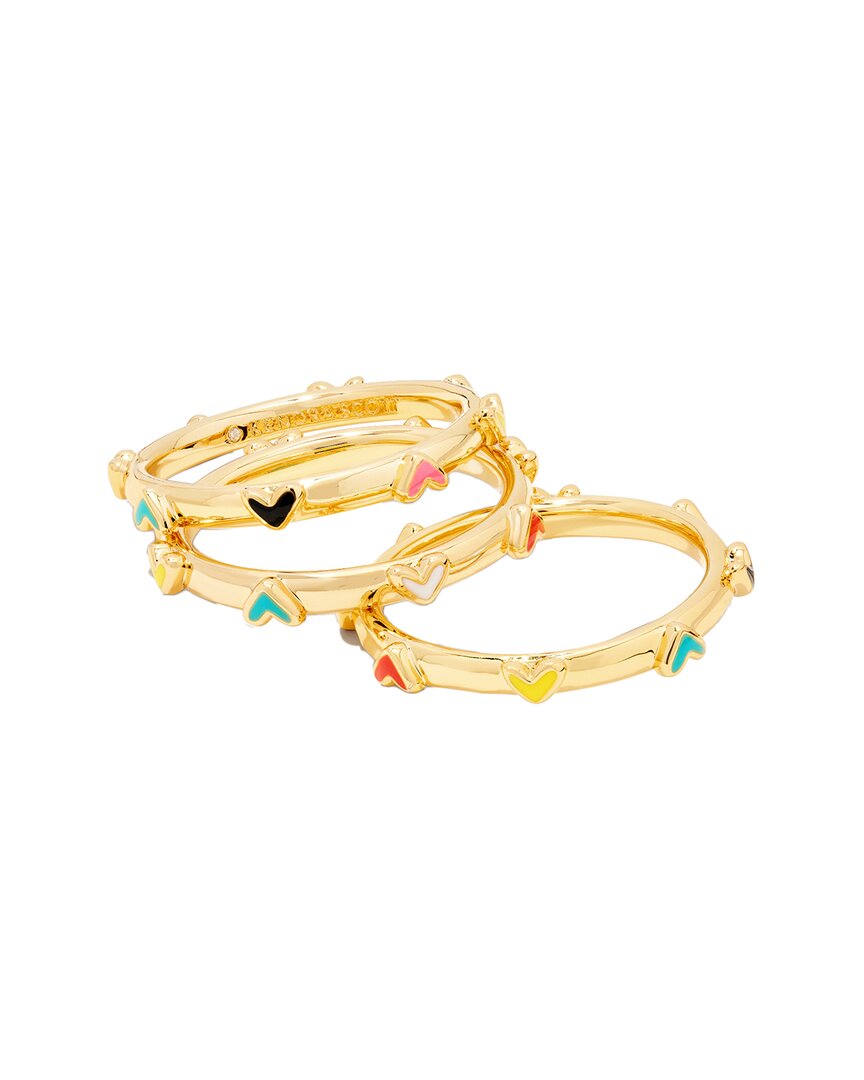 Kendra Scott Haven 14K Plated Set Of 3 Ring Set