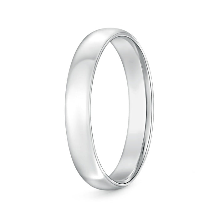Classic Comfort Fit Plain Wedding Band for Him
