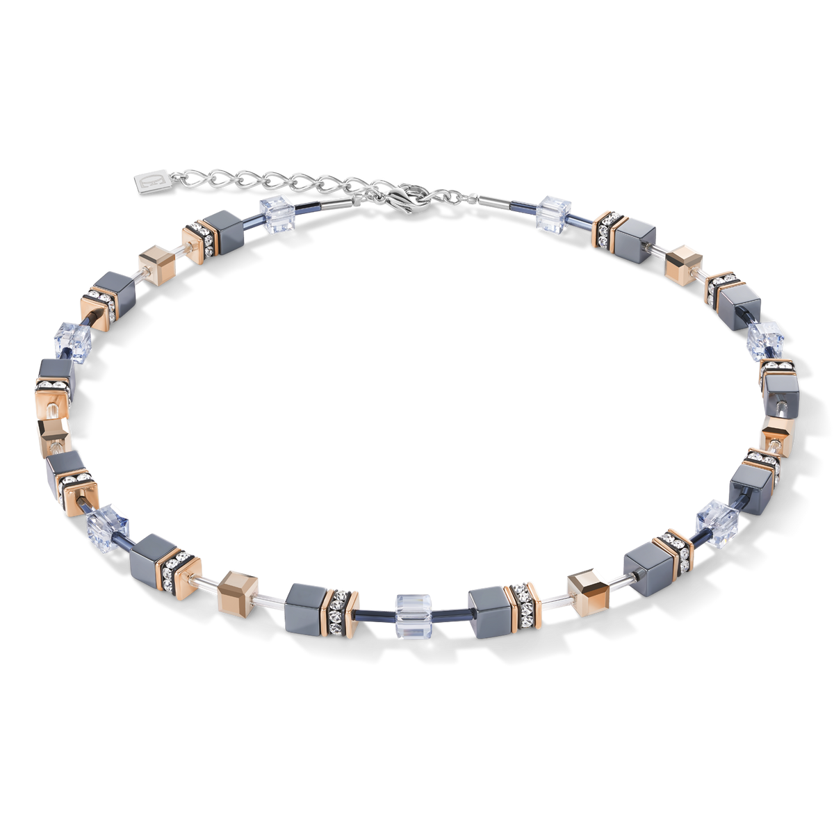 GeoCUBE® Necklace ice blue