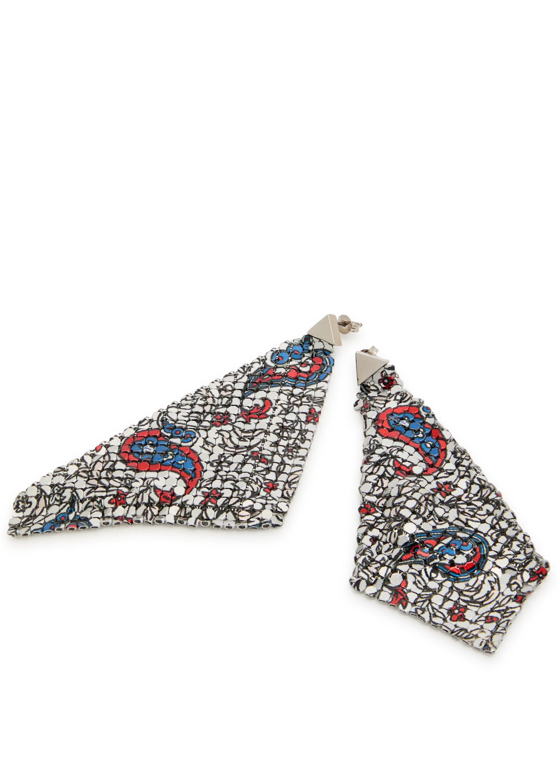 Chainmail drop earrings