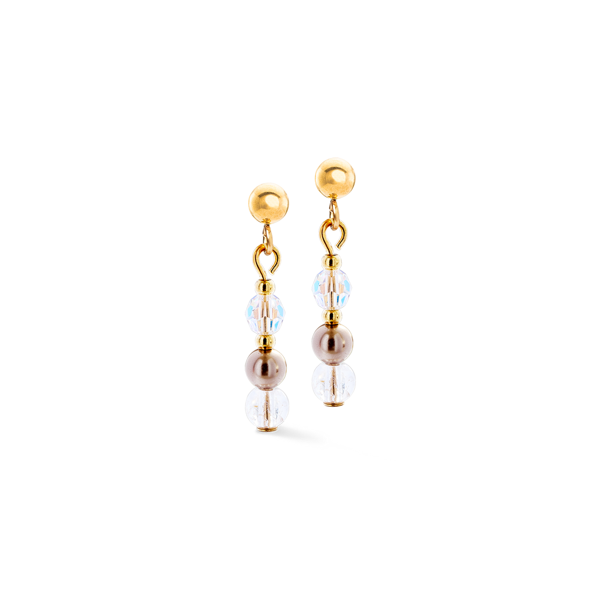 Earrings Princess Rhythm gold-blush