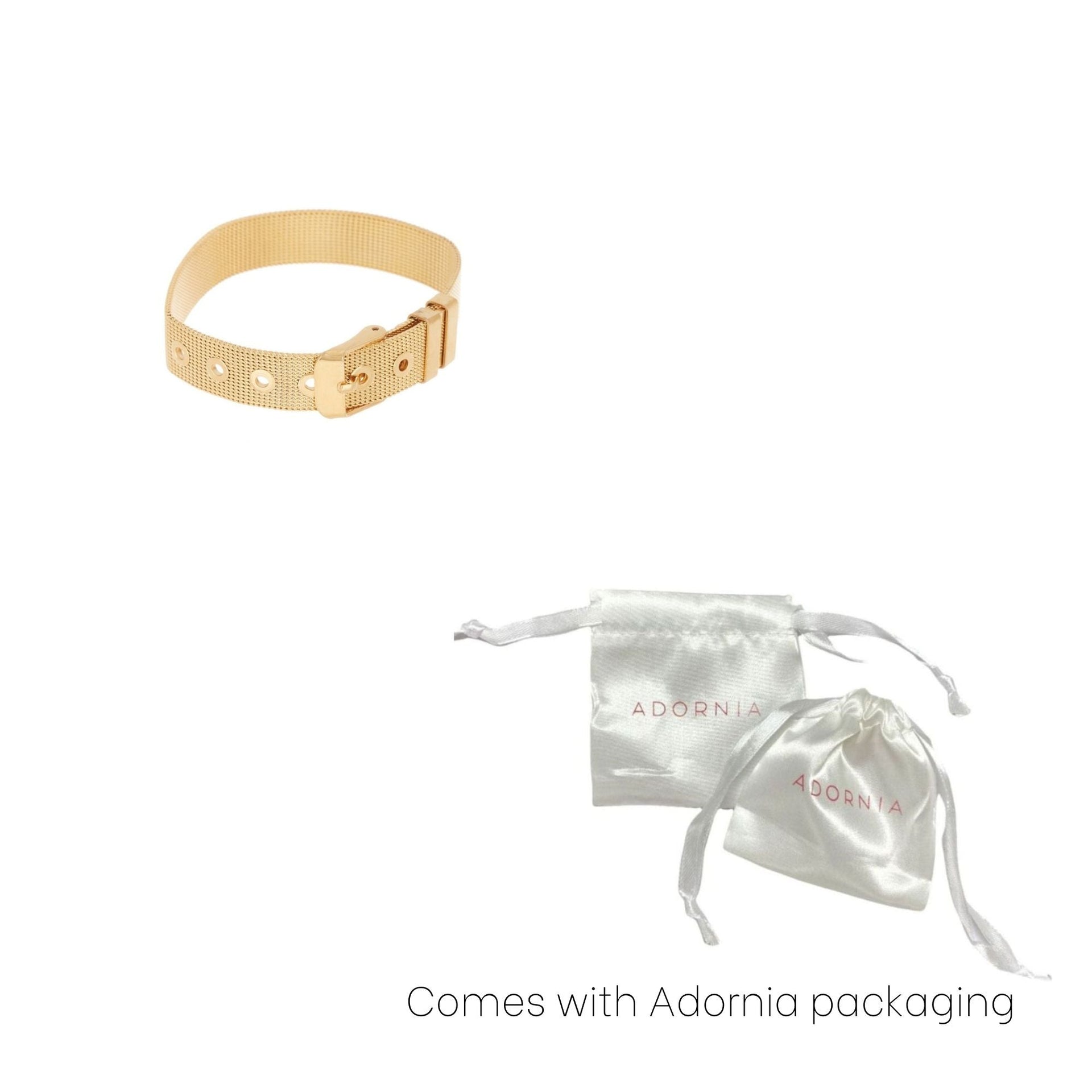 14k Gold Plated Belt Bracelet