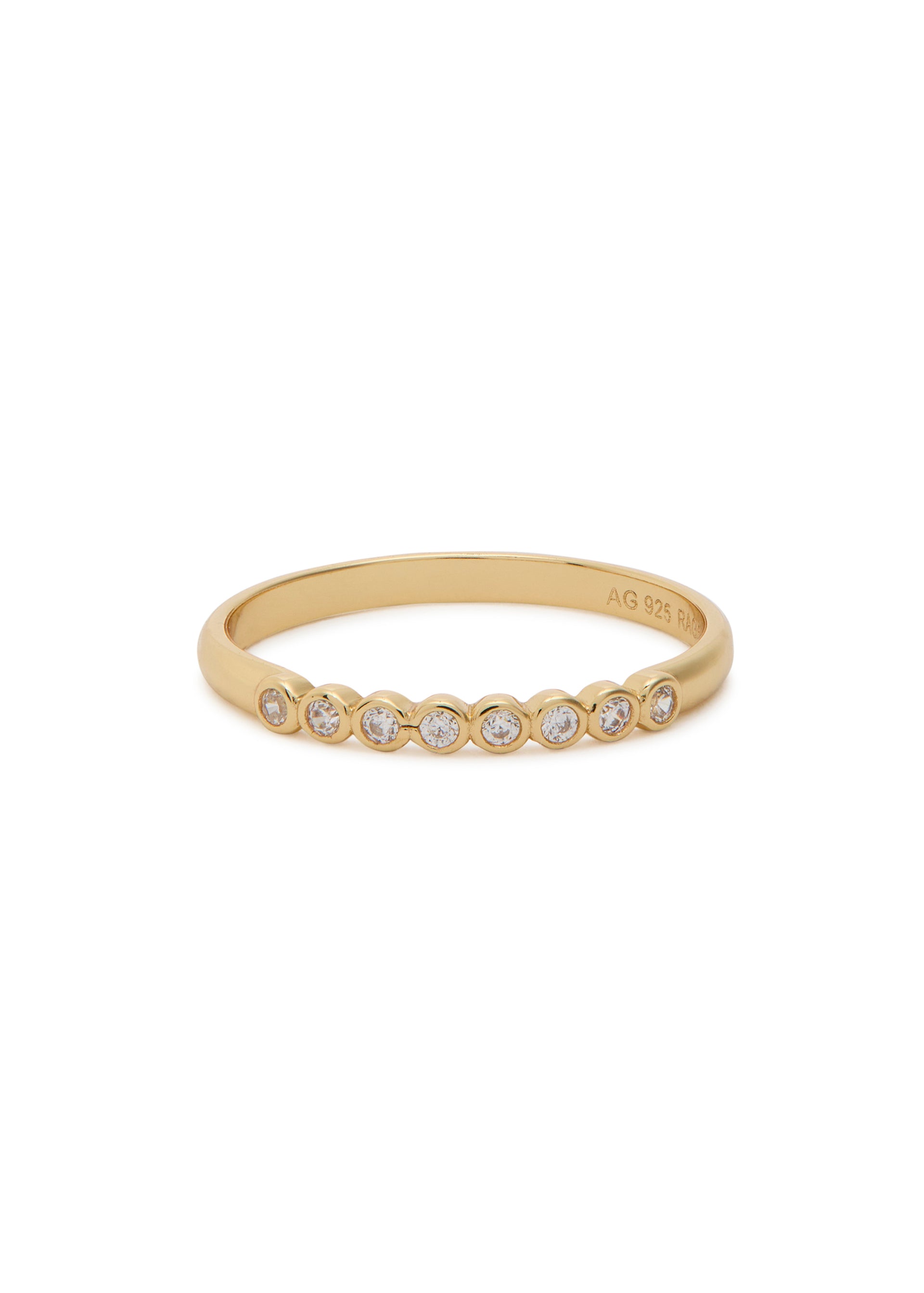 Odile Mini 18kt gold-plated ring