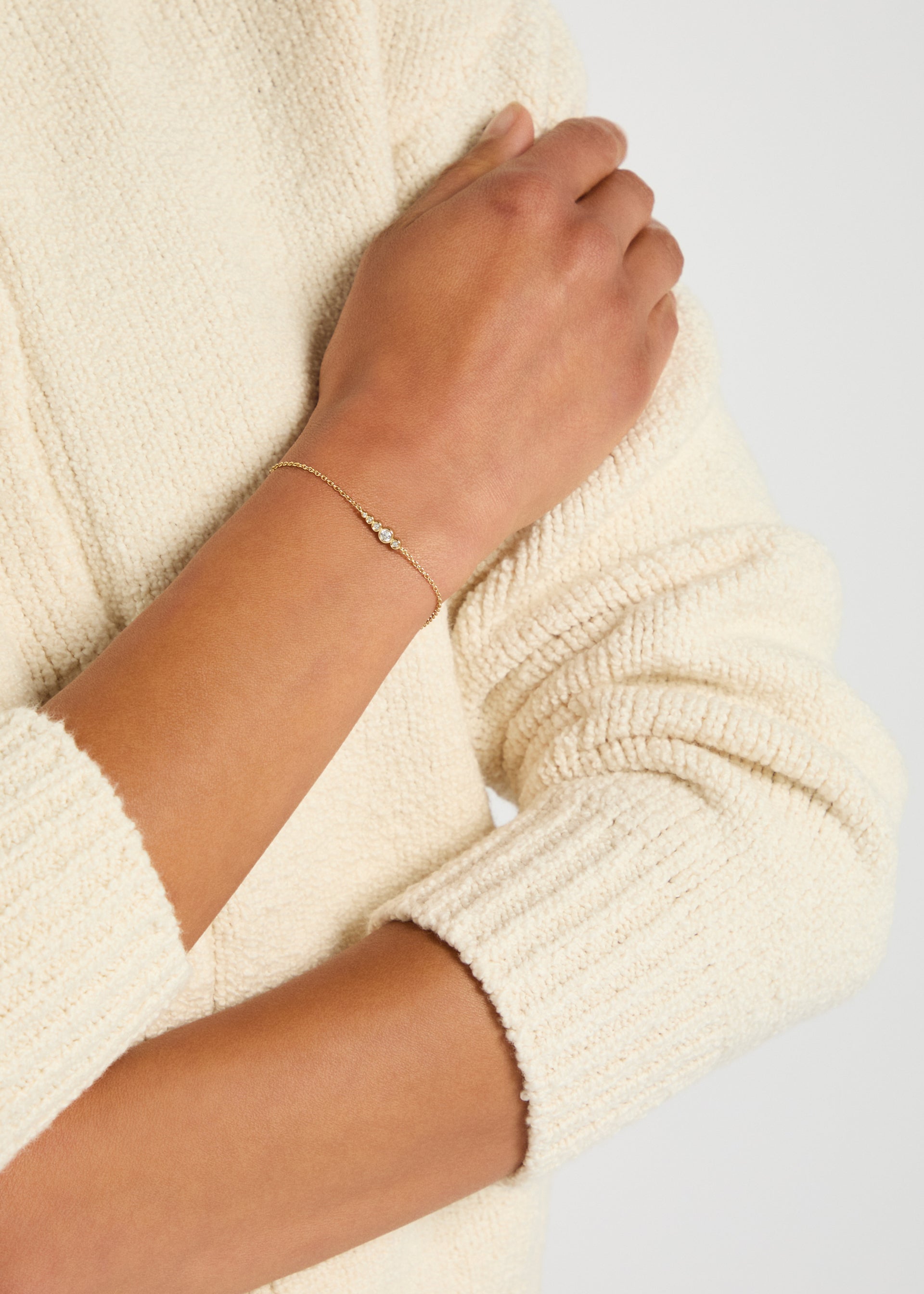 Ottilia 18kt gold-plated bracelet