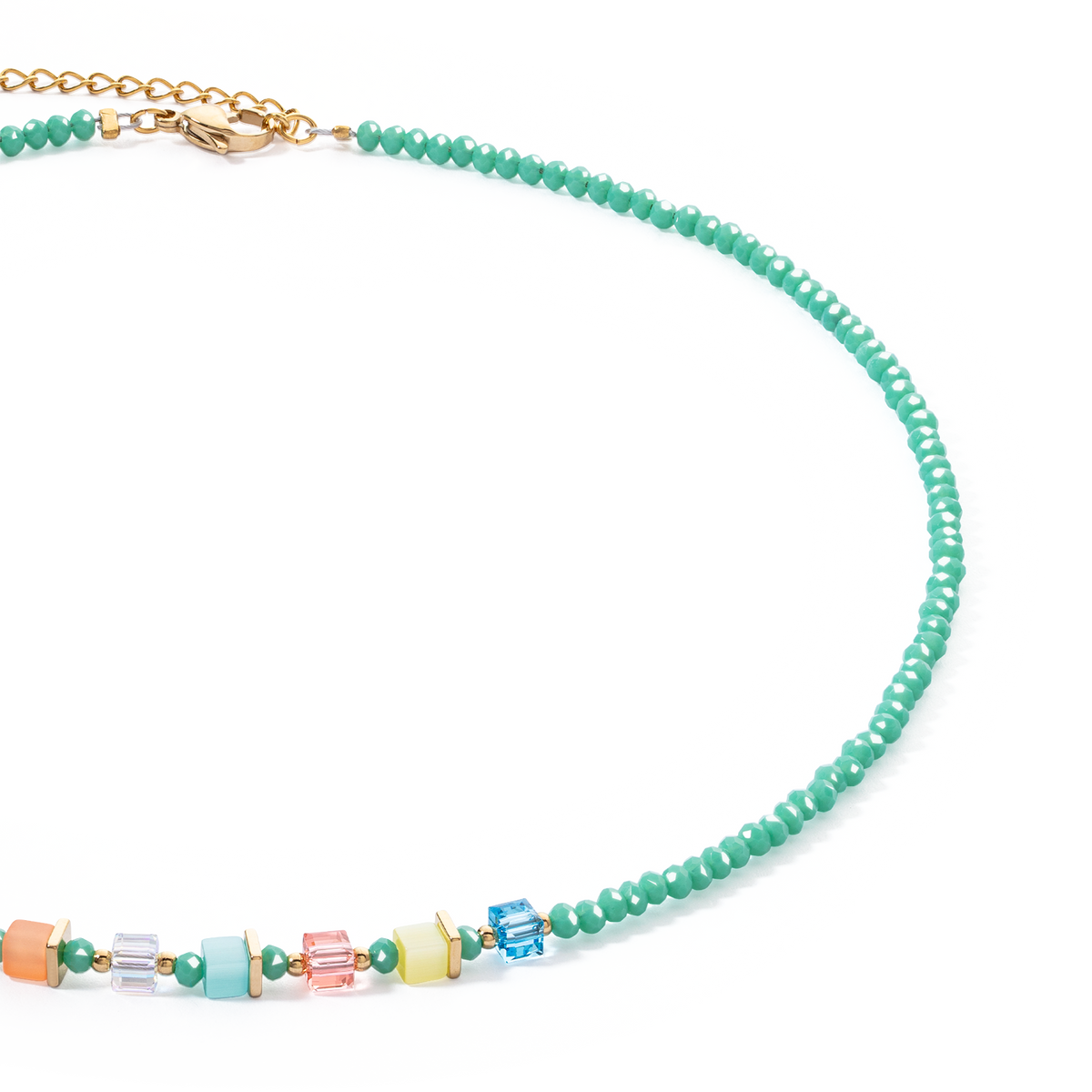 Joyful Colours necklace green-multicolor