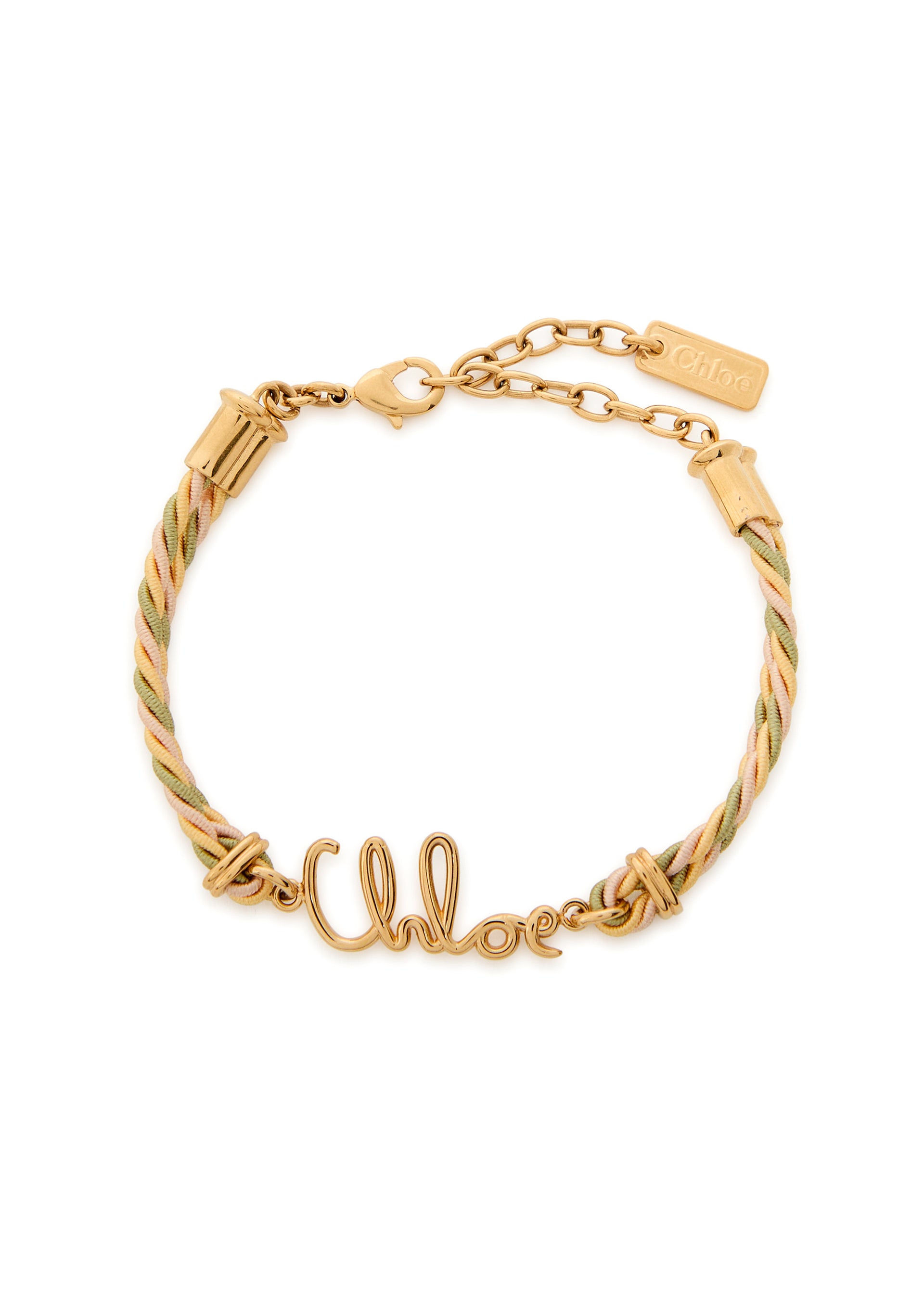 The Chloé Plage logo bracelet