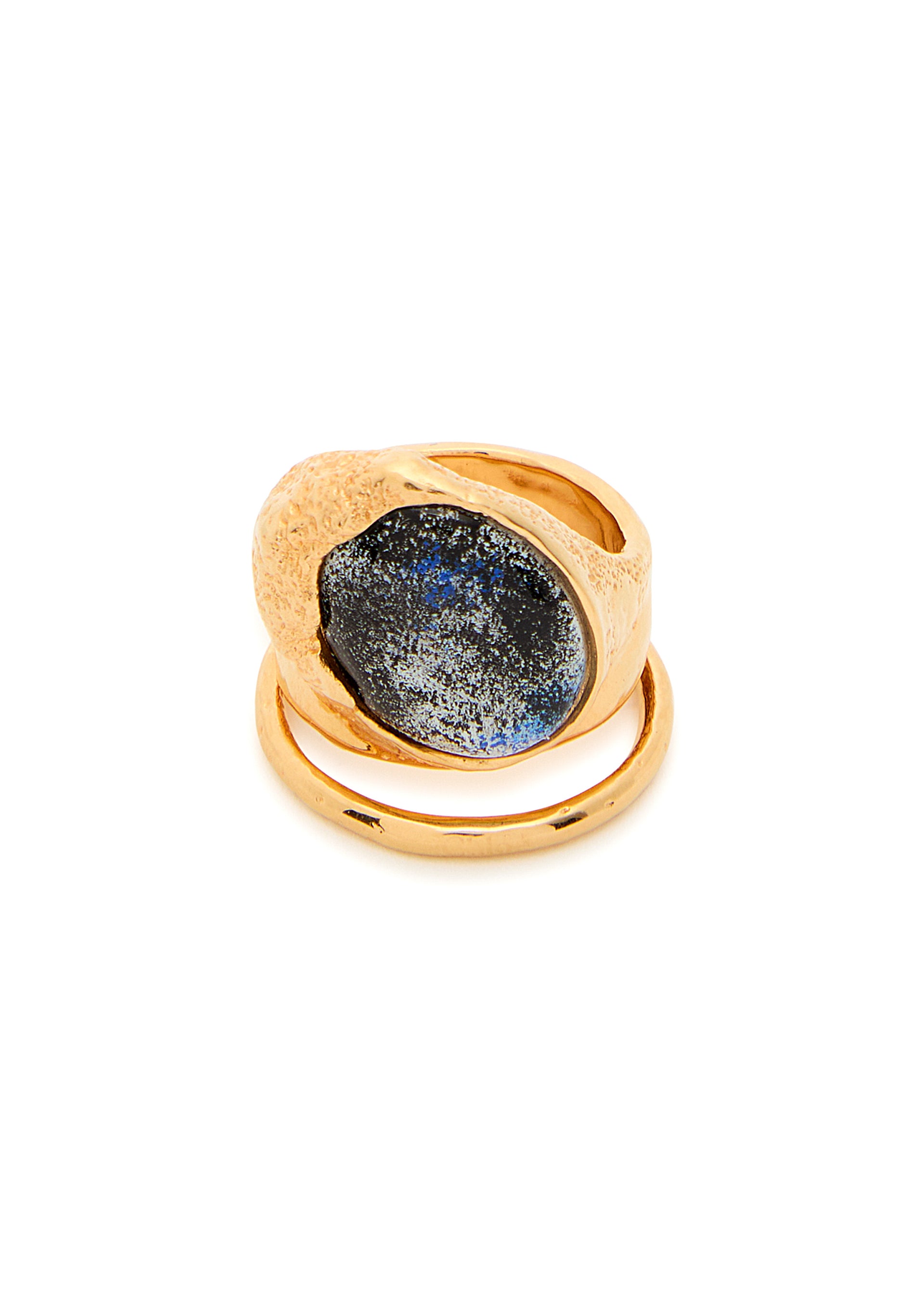 The Chloé Amulet enamelled ring