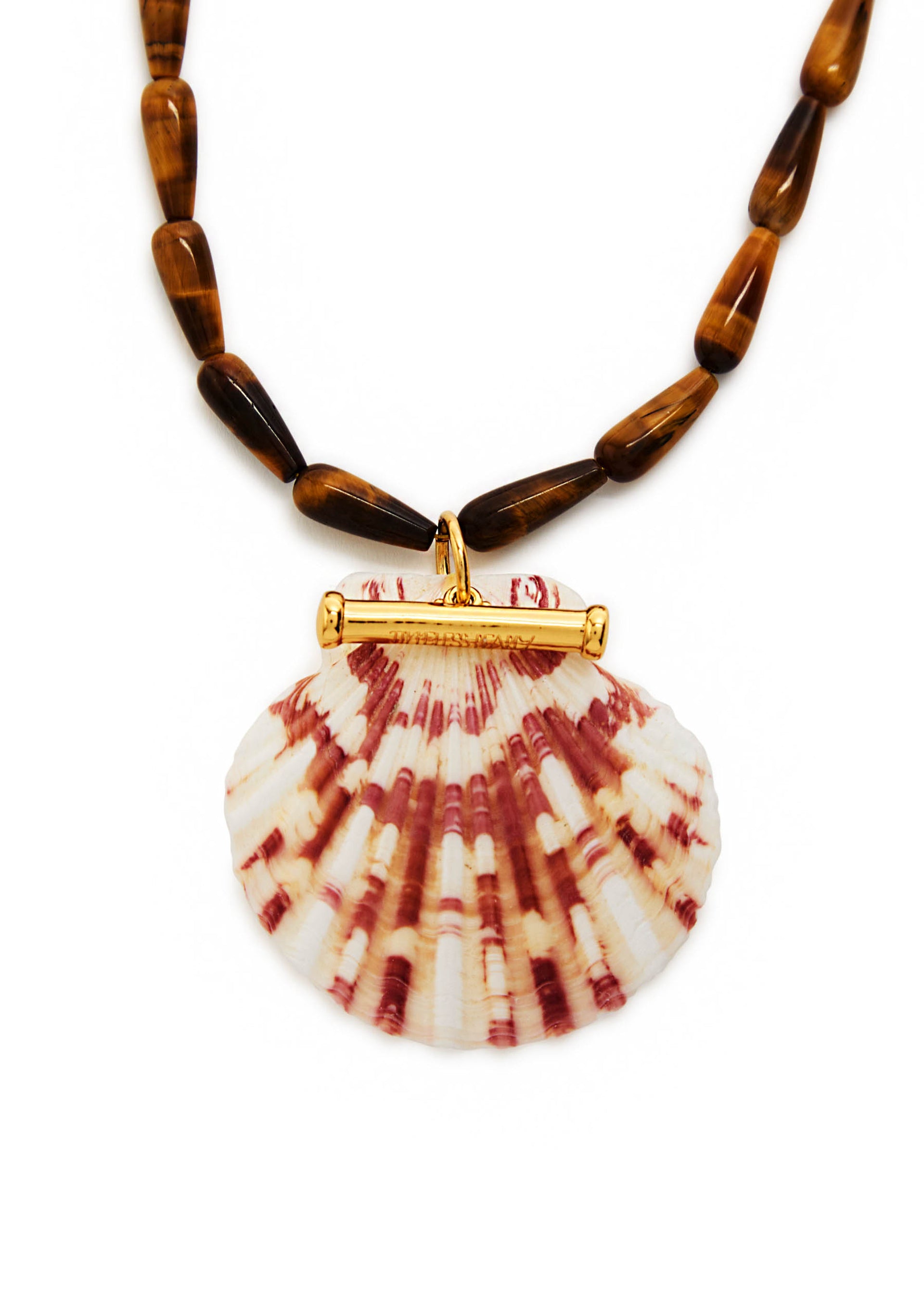 Ginevra Shell beaded necklace