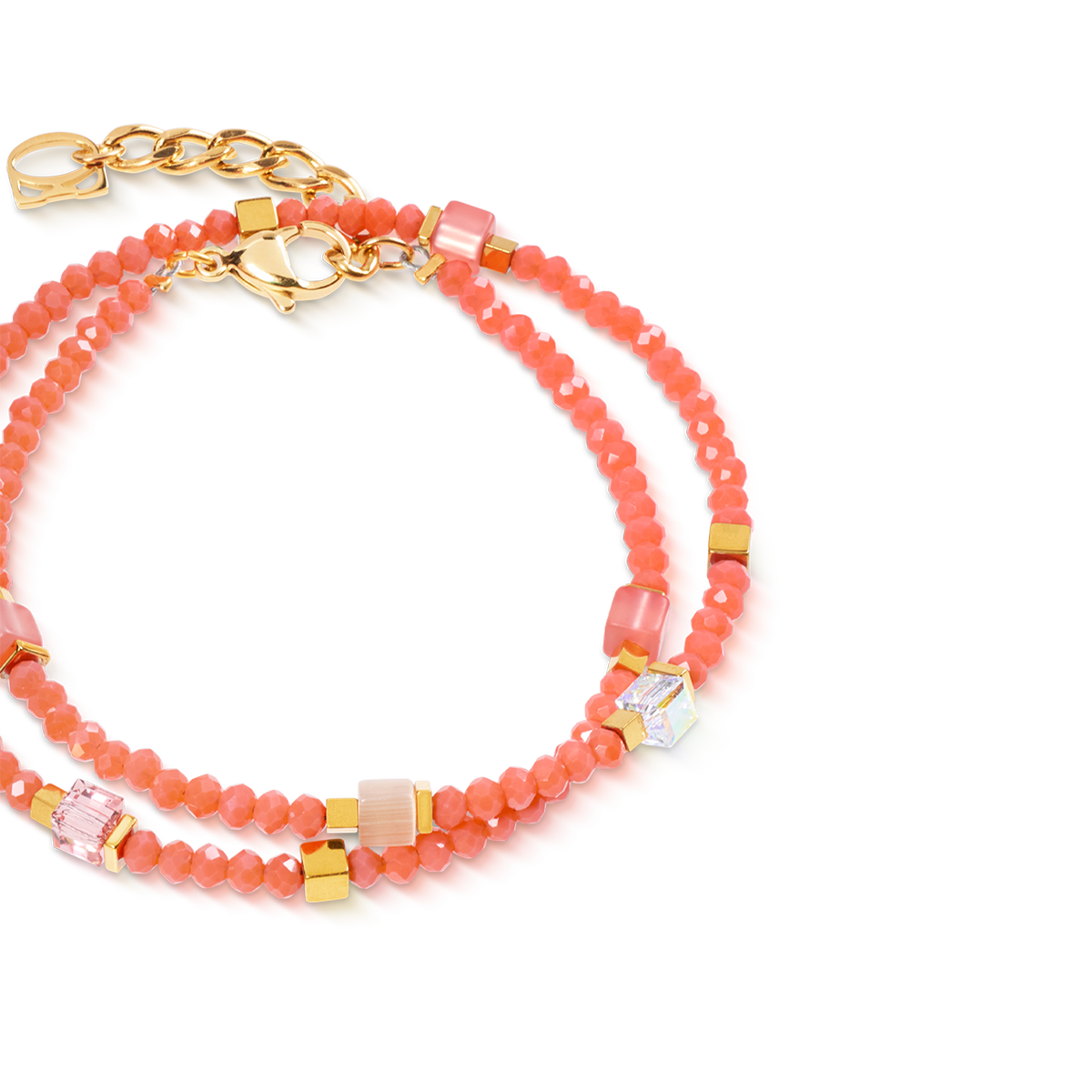 Joyful Colours Flex Bracelet gold-orange