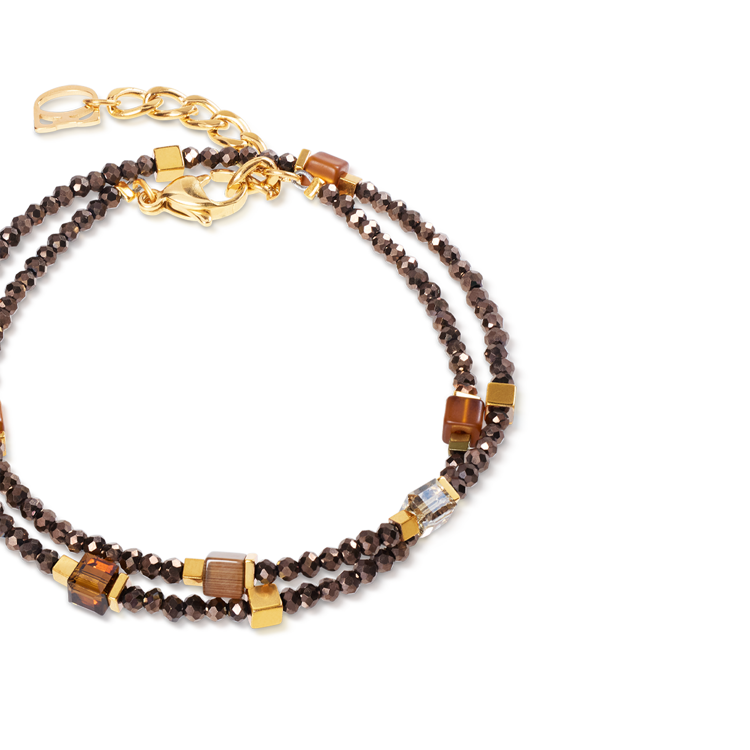 Joyful Colours Flex Bracelet gold-brown