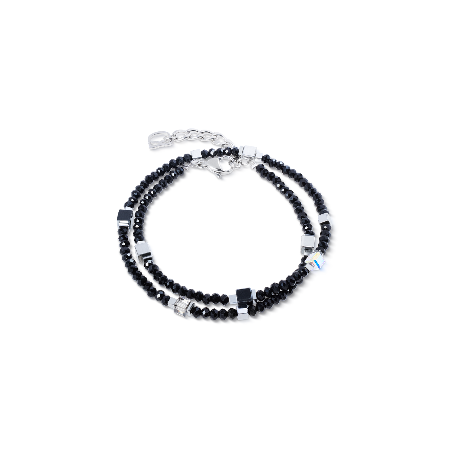 Joyful Colours Flex Bracelet silver-black