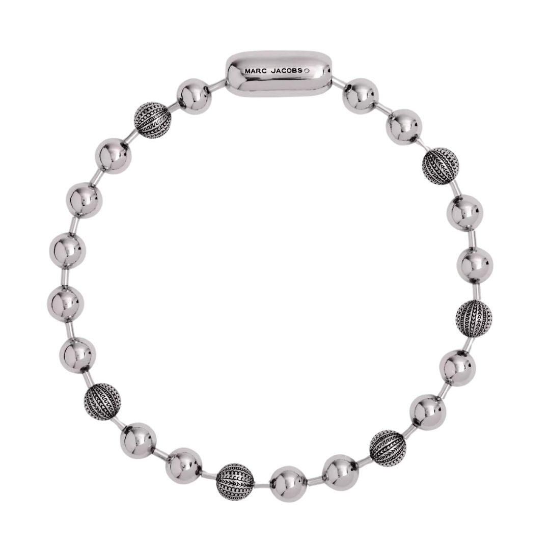 Marc Jacobs Monogram Ball Chain Necklace