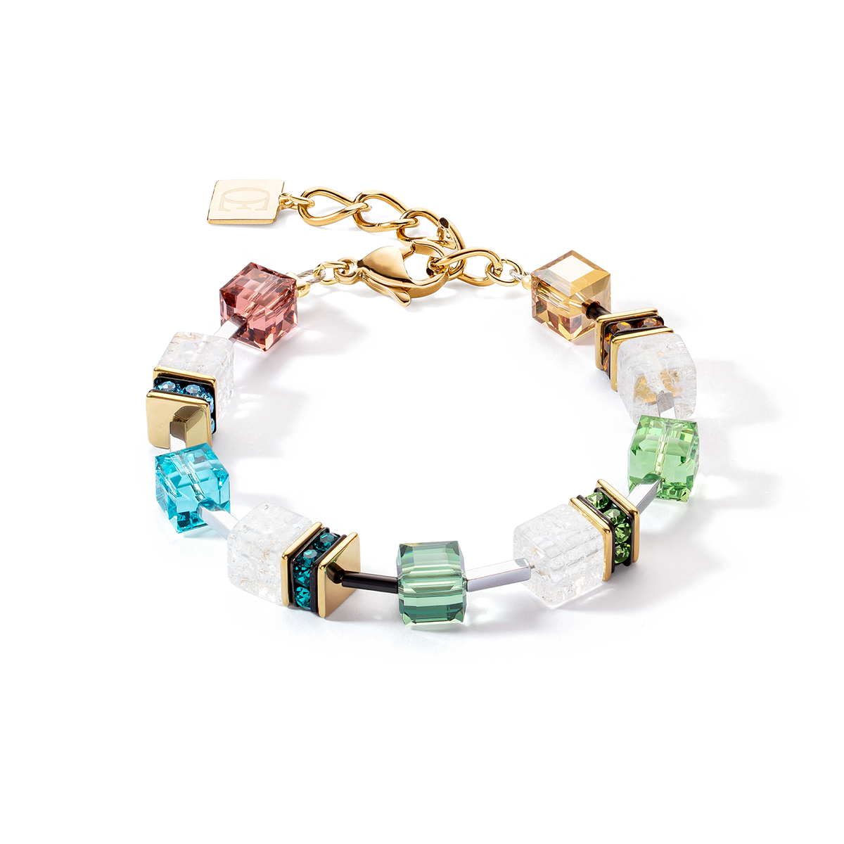 GeoCUBE® Iconic Statement Precious bracelet multicolour