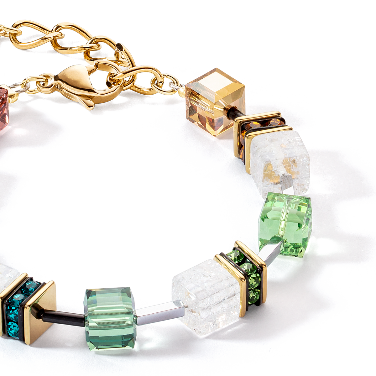 GeoCUBE® Iconic Statement Precious bracelet multicolour