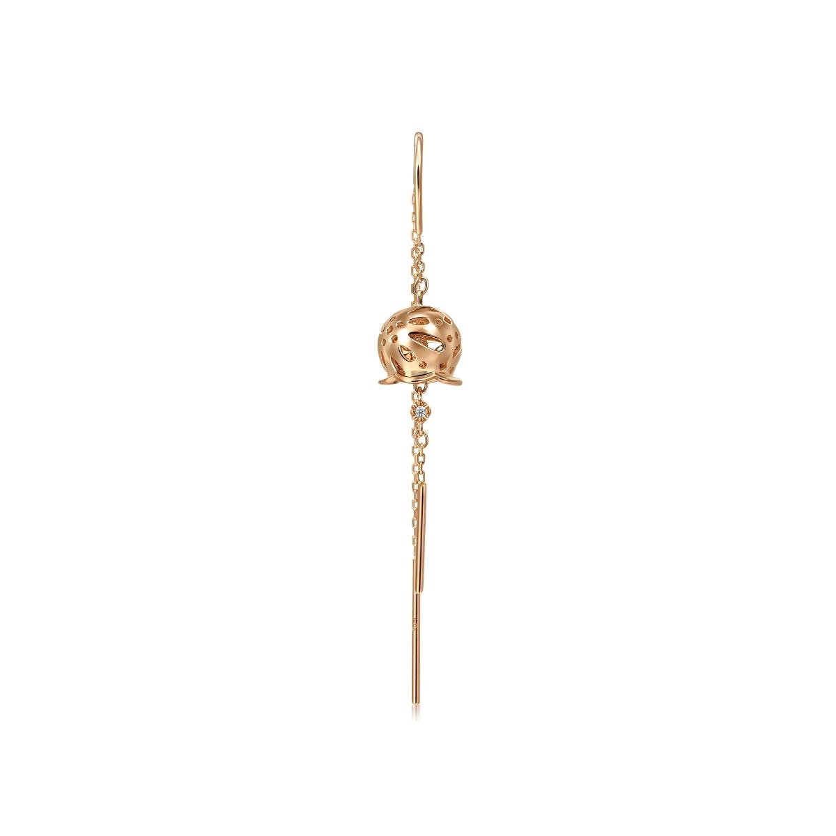 ryokou-rose-gold-diamond-single-earring-chow-sang-sang