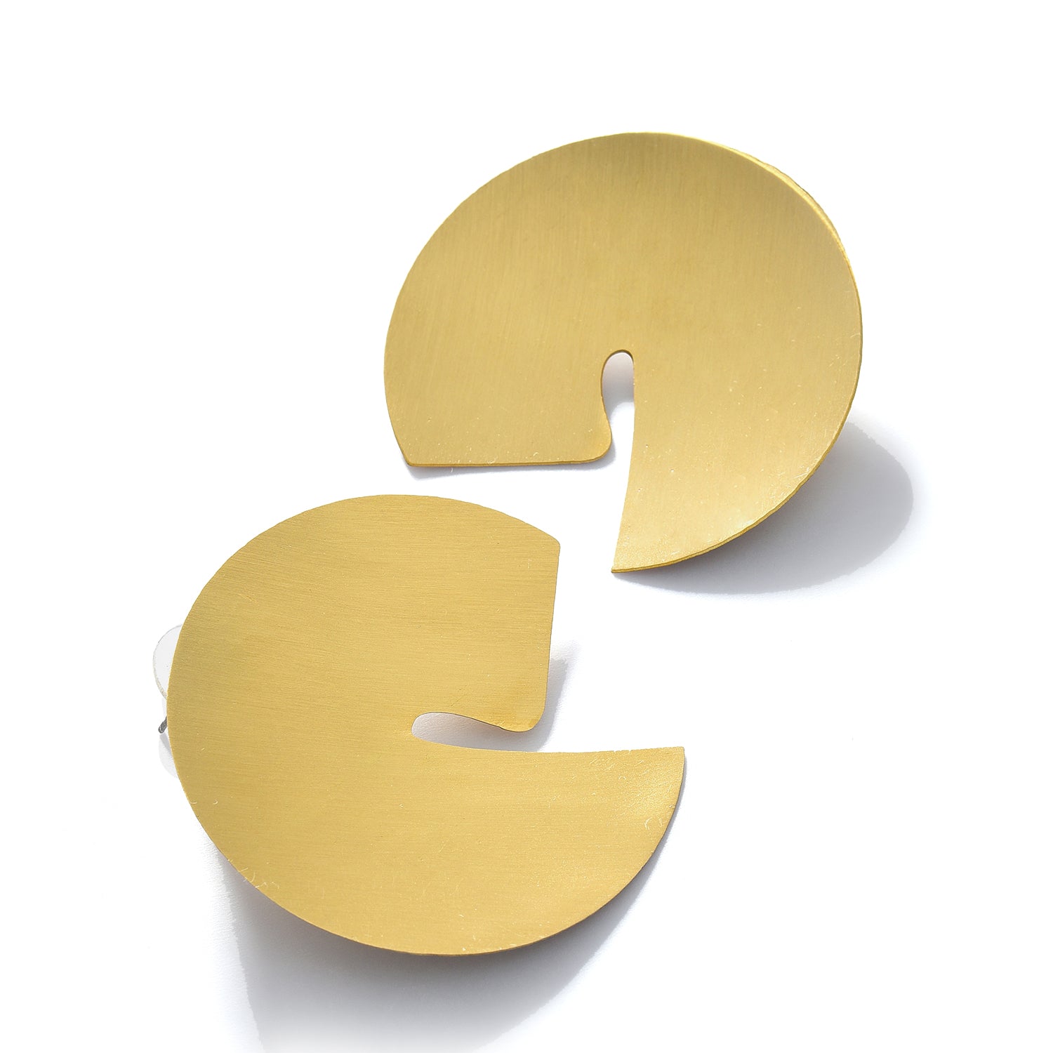 Gold Plated Designer Geometric Studs