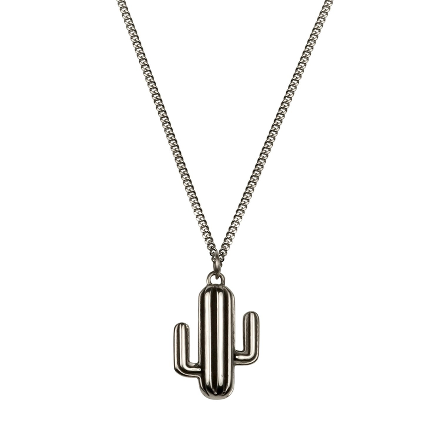 Cactus Necklace - Silver