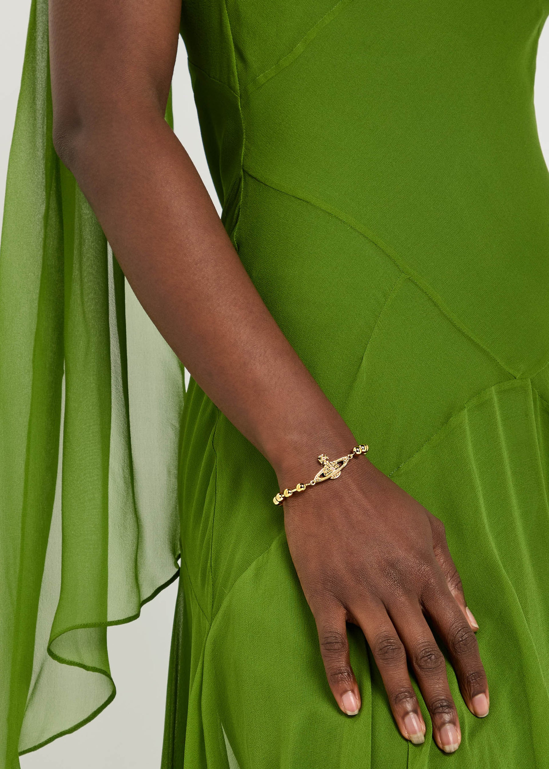 Thames Mini Bas Relief orb bracelet