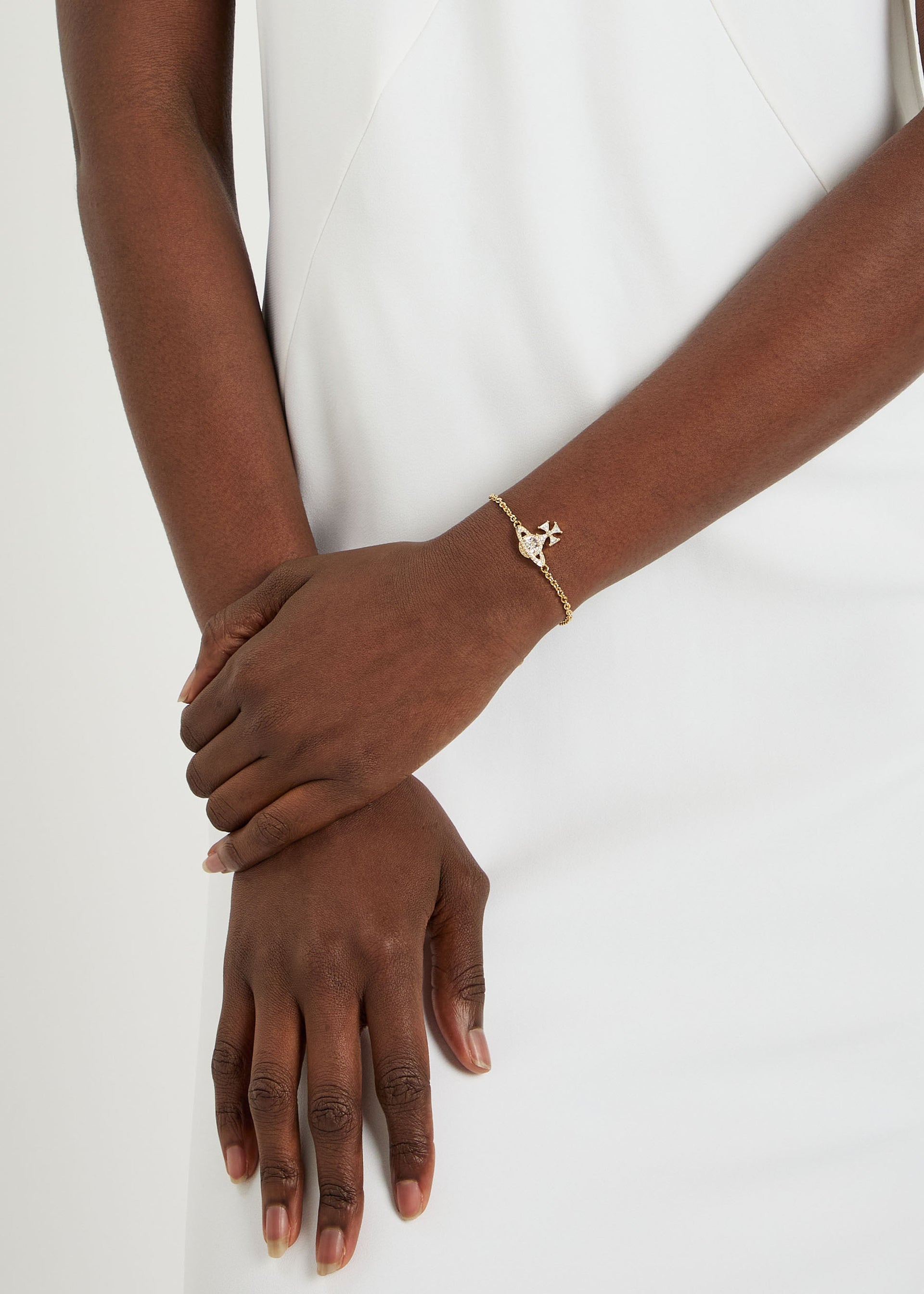 Mila orb pavé bracelet