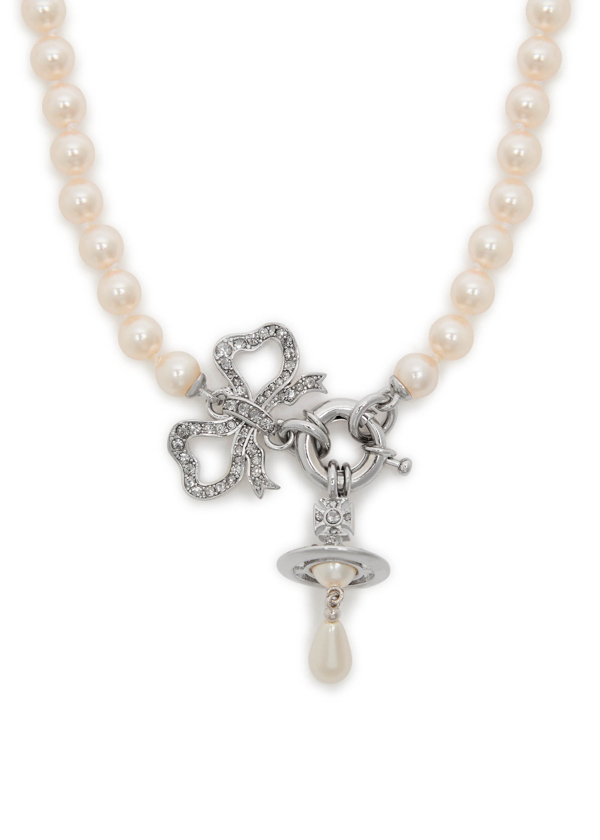 Rigoberta embellished beaded necklace