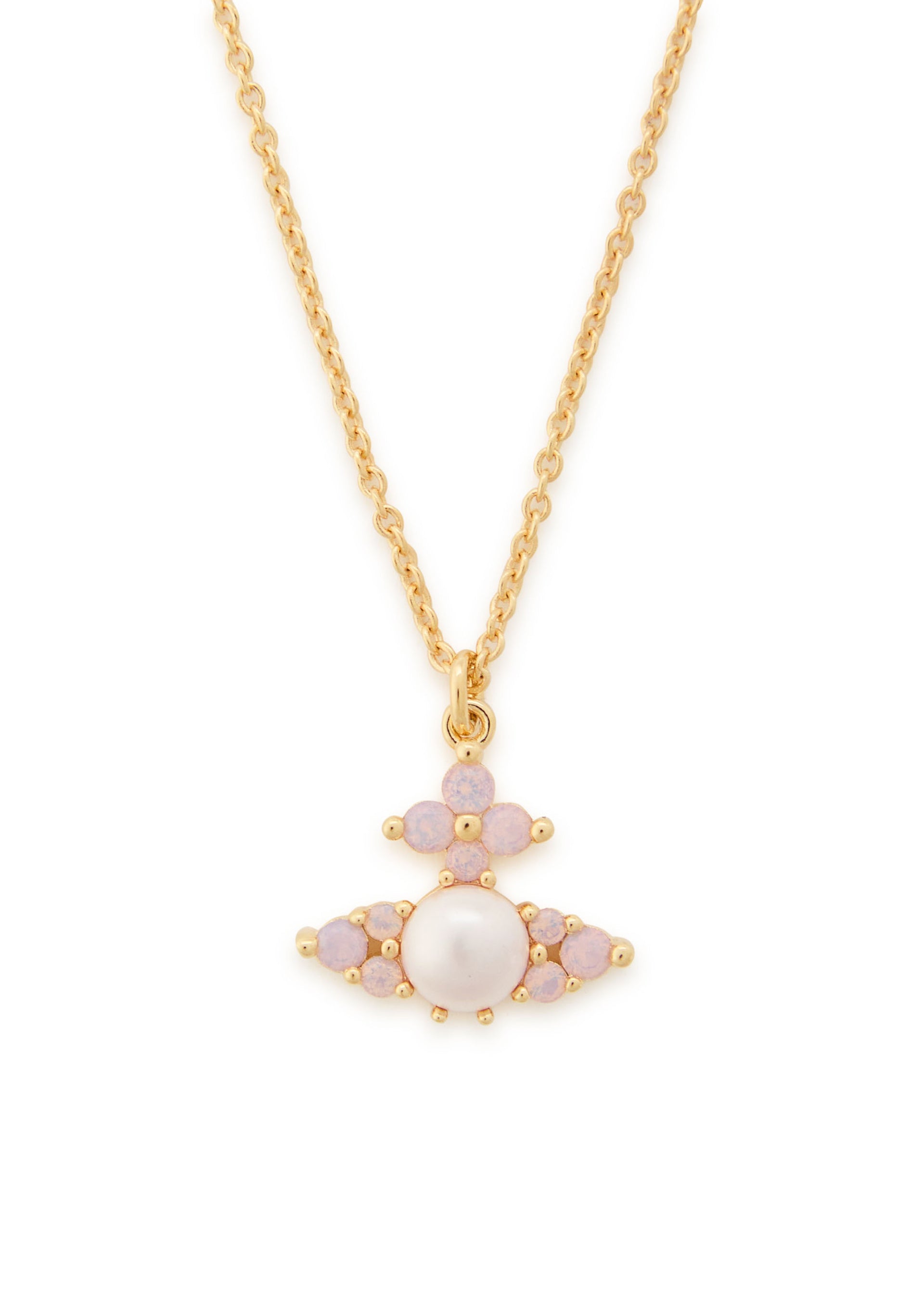 Feodora orb crystal-embellished necklace