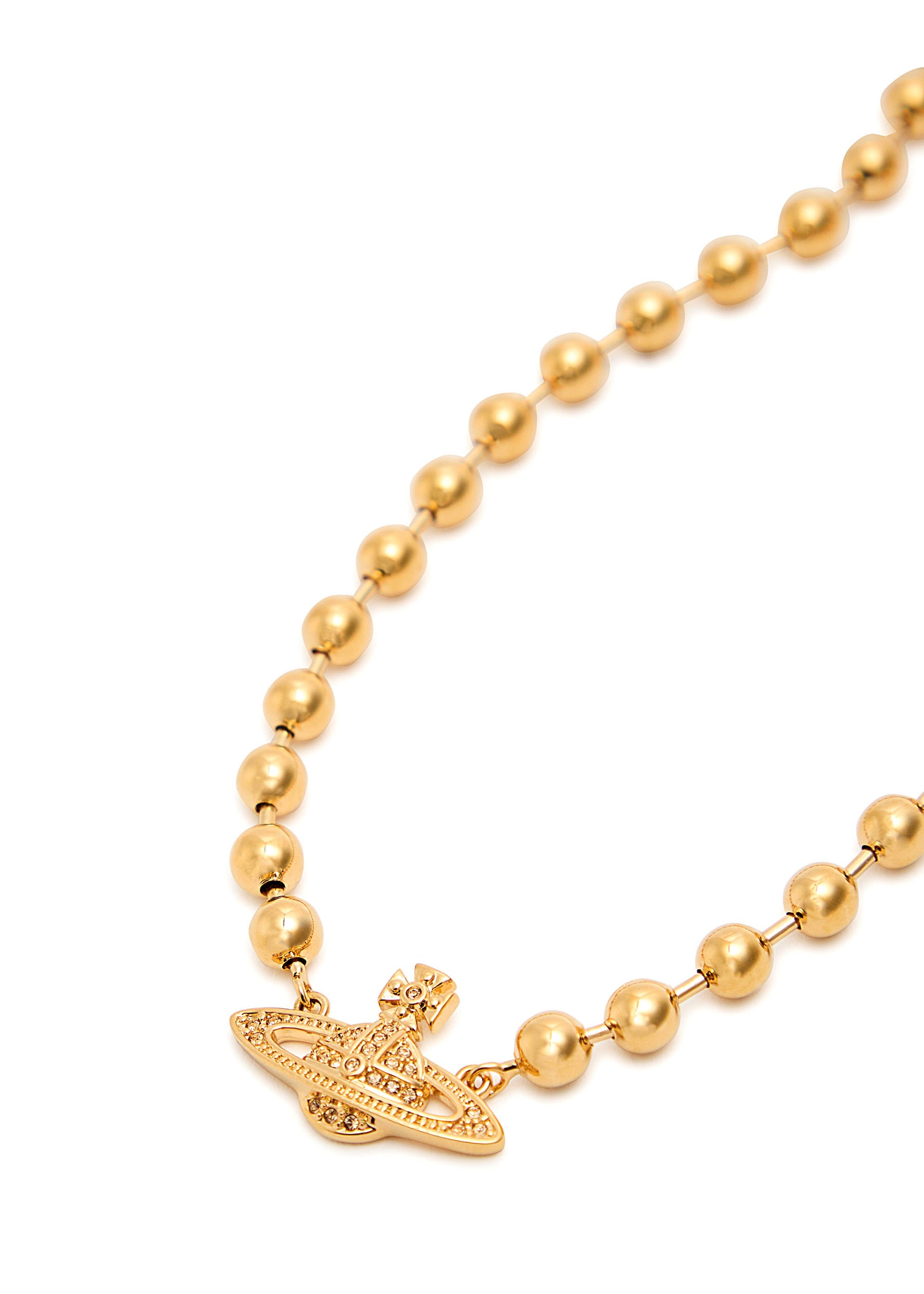 Thames Mini Bas Relief orb necklace