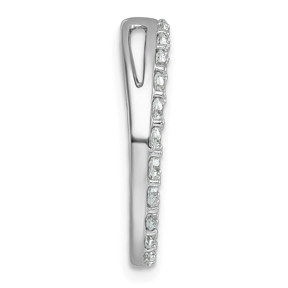 14k White Gold Lab Grown Diamond Pendant (1.5ct VS G-H)