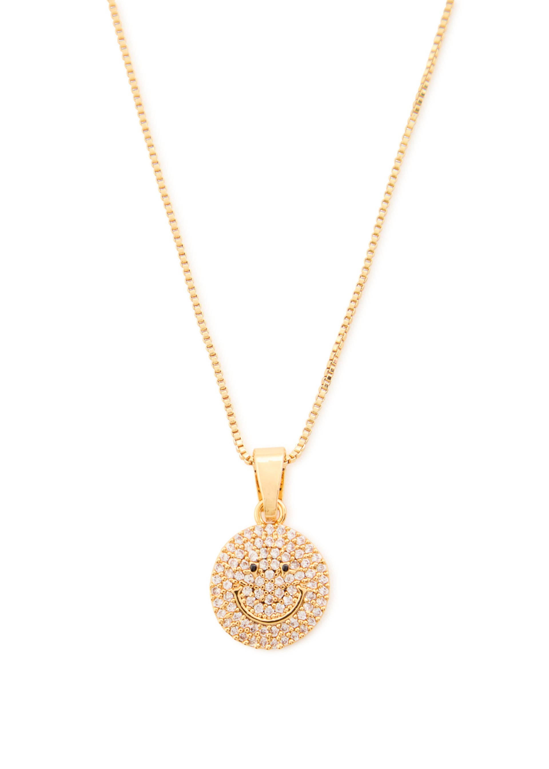 Ms Vaxxine 18kt gold-plated necklace